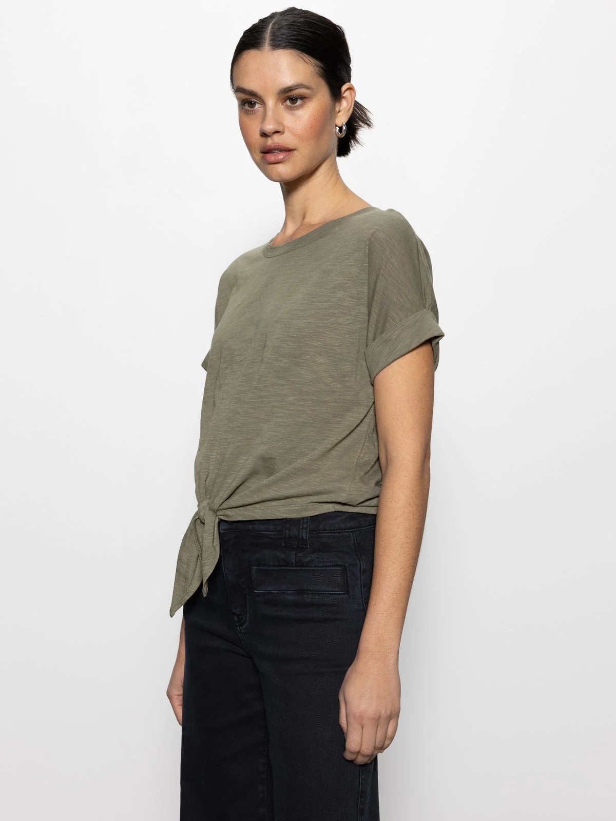 All Day Tie Tee Trail Green - Image 3