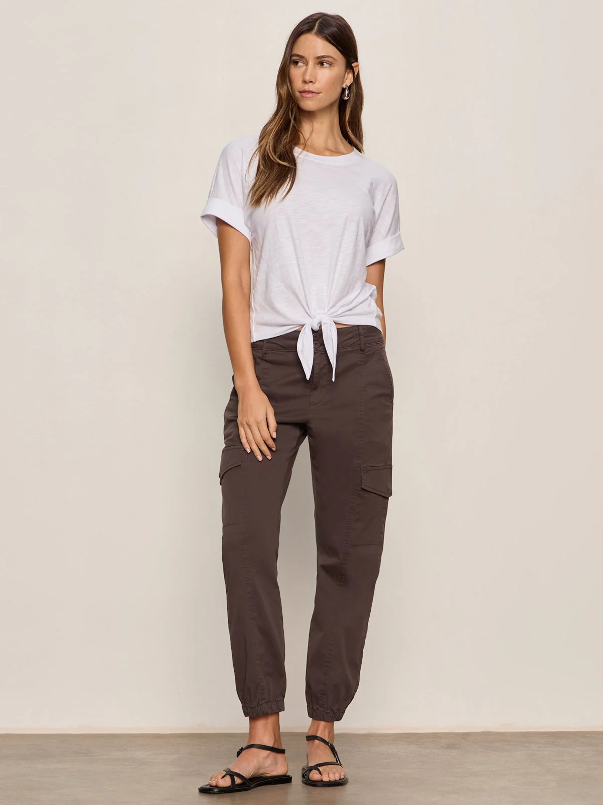 All Day Tie Tee White - Image 4