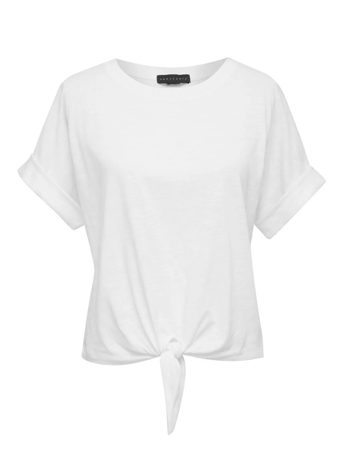 All Day Tie Tee White - Image 5