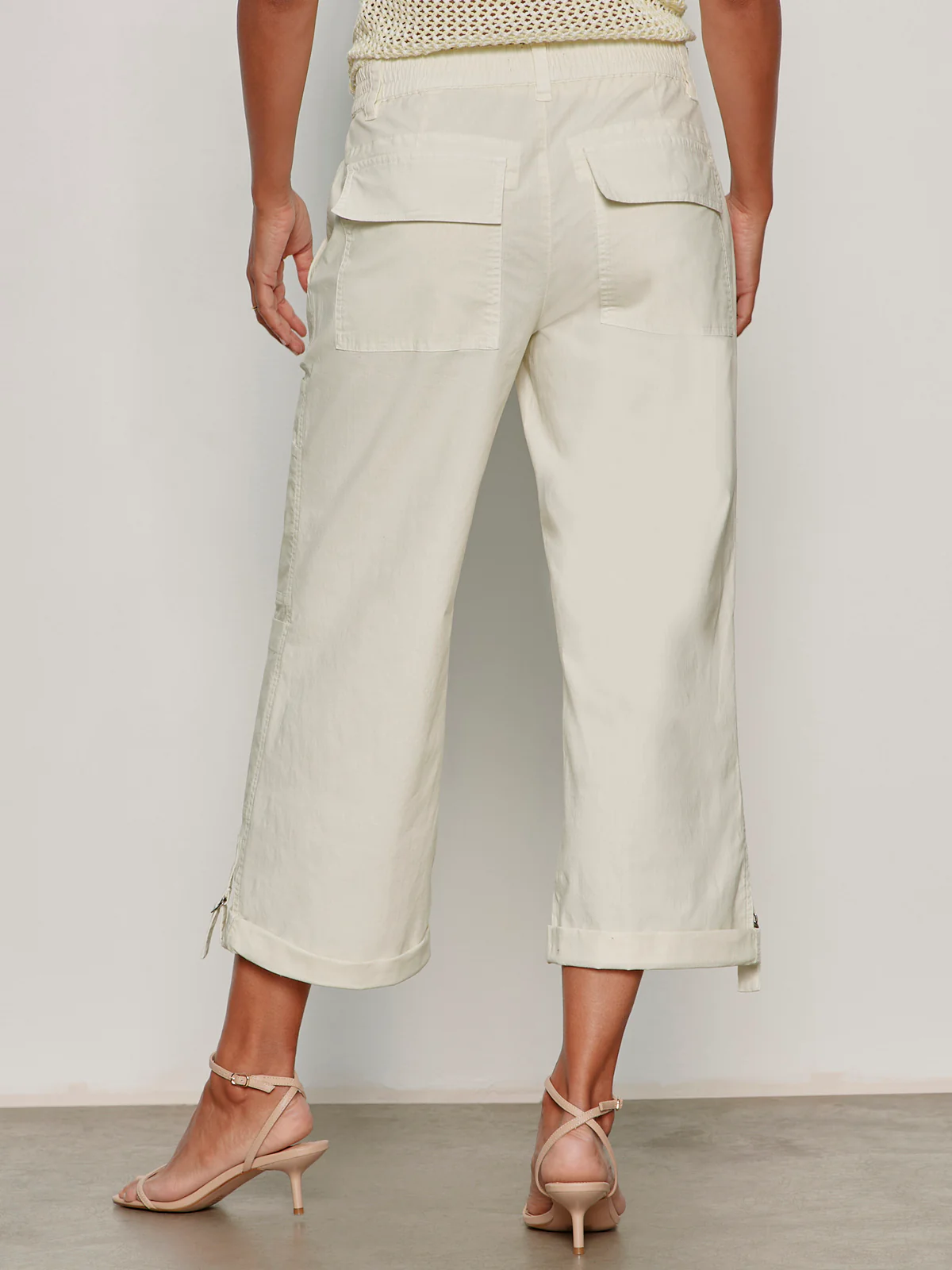 Angels Cargo Pant Washed Lemon - Image 2