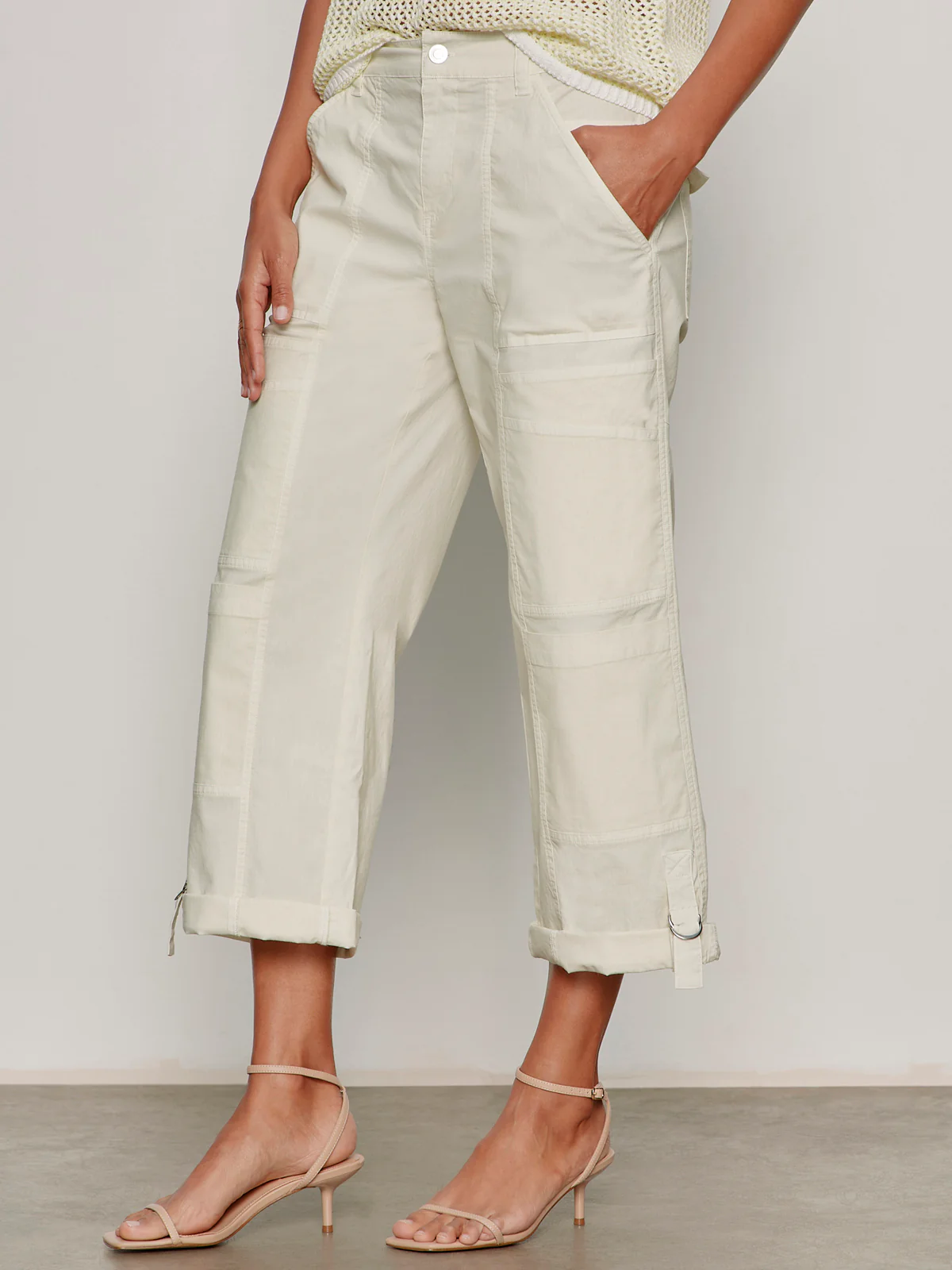 Angels Cargo Pant Washed Lemon - Image 3