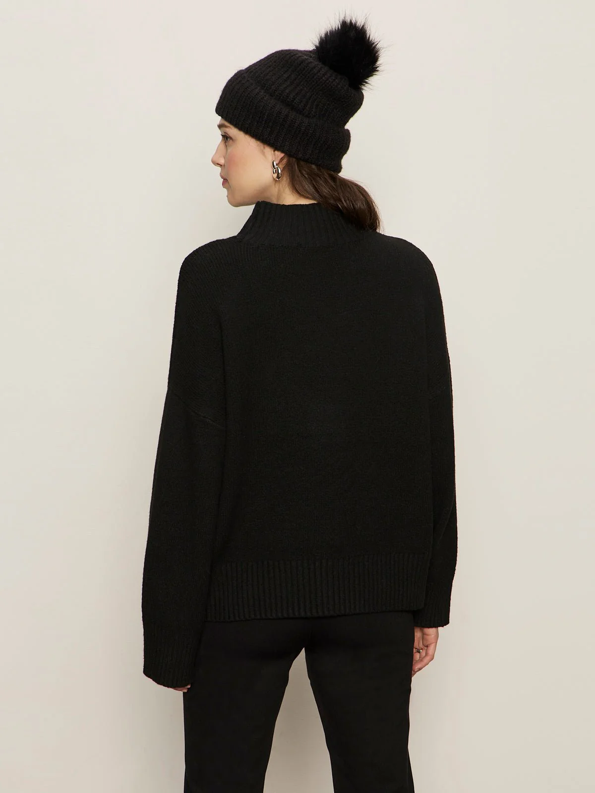 Apres Ski Sweater Black/Mars Red - Image 3