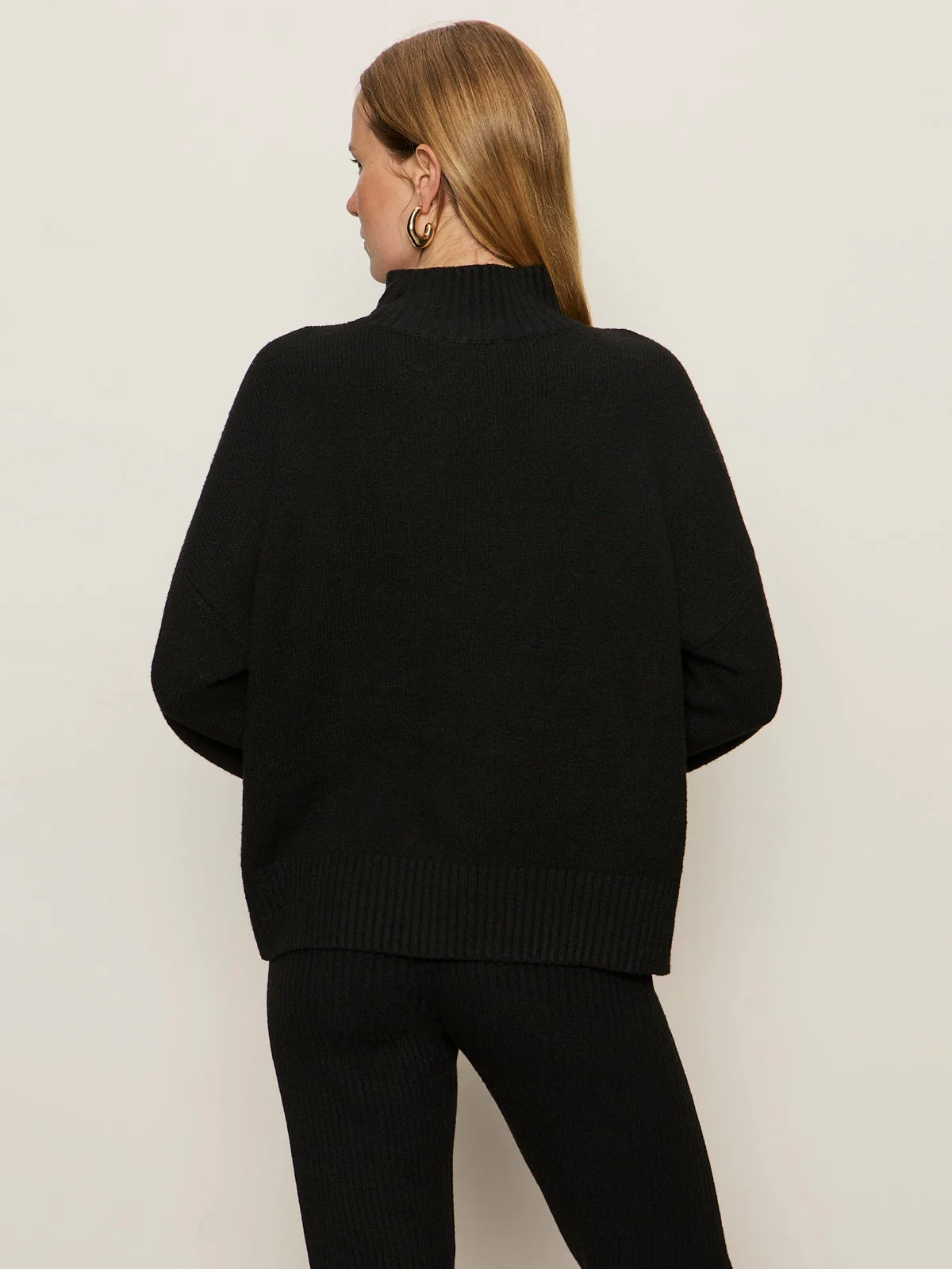 Apres Ski Sweater Black/Aquamarine - Image 4