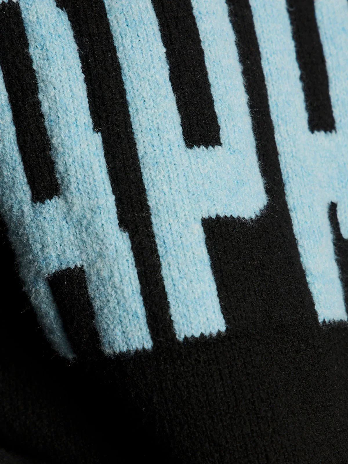 Apres Ski Sweater Black/Aquamarine - Image 6