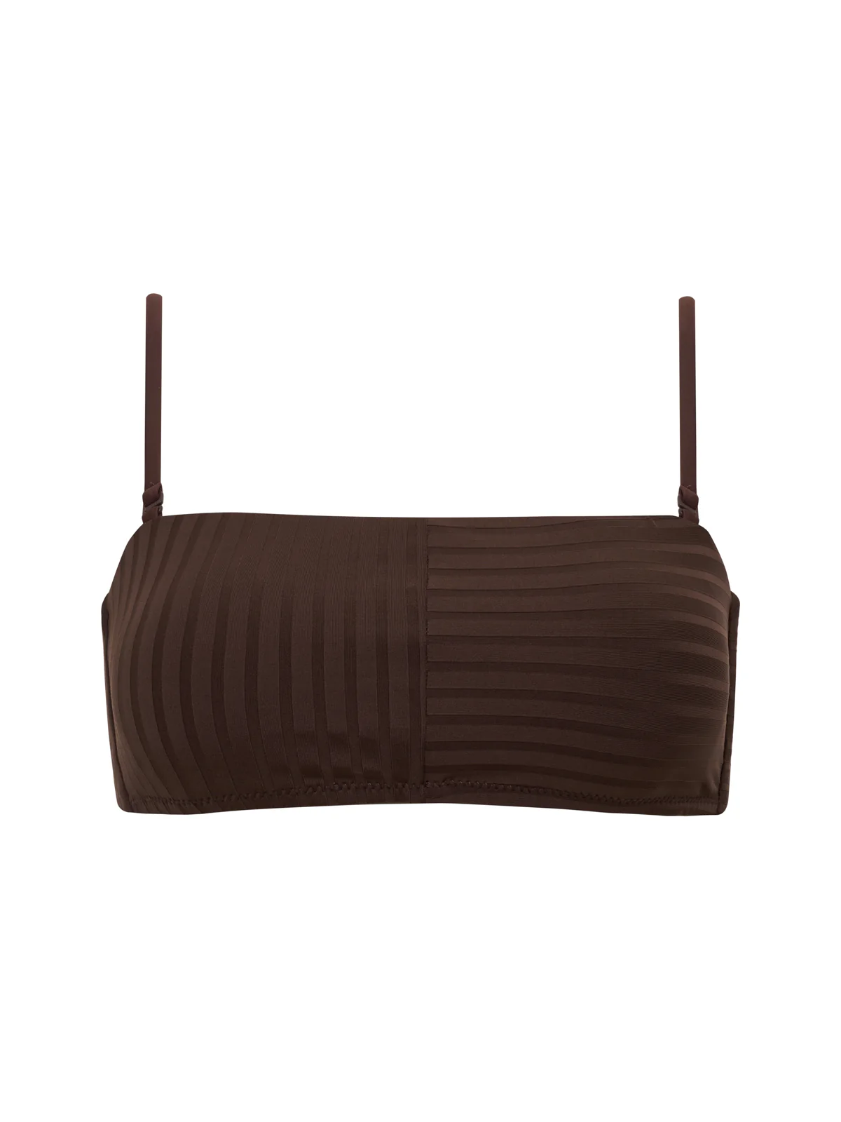Bandeau Bikini Top Espresso - Image 4