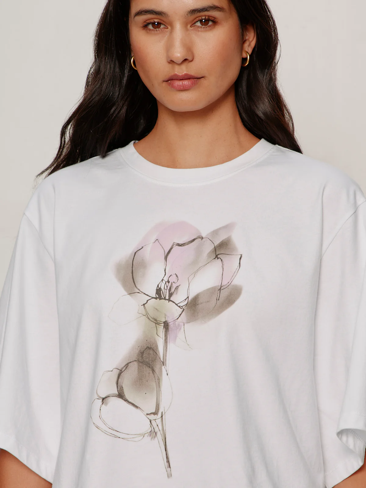 Belle Artist Tee Wildline Blooms - Image 4