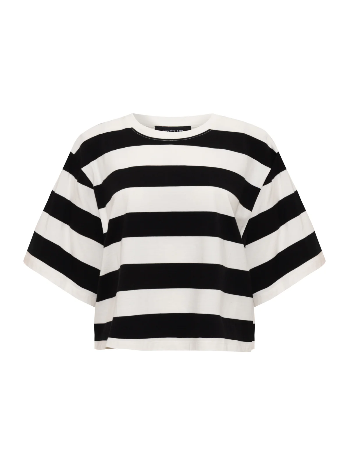Belle Tee Chalk And Black - Image 6