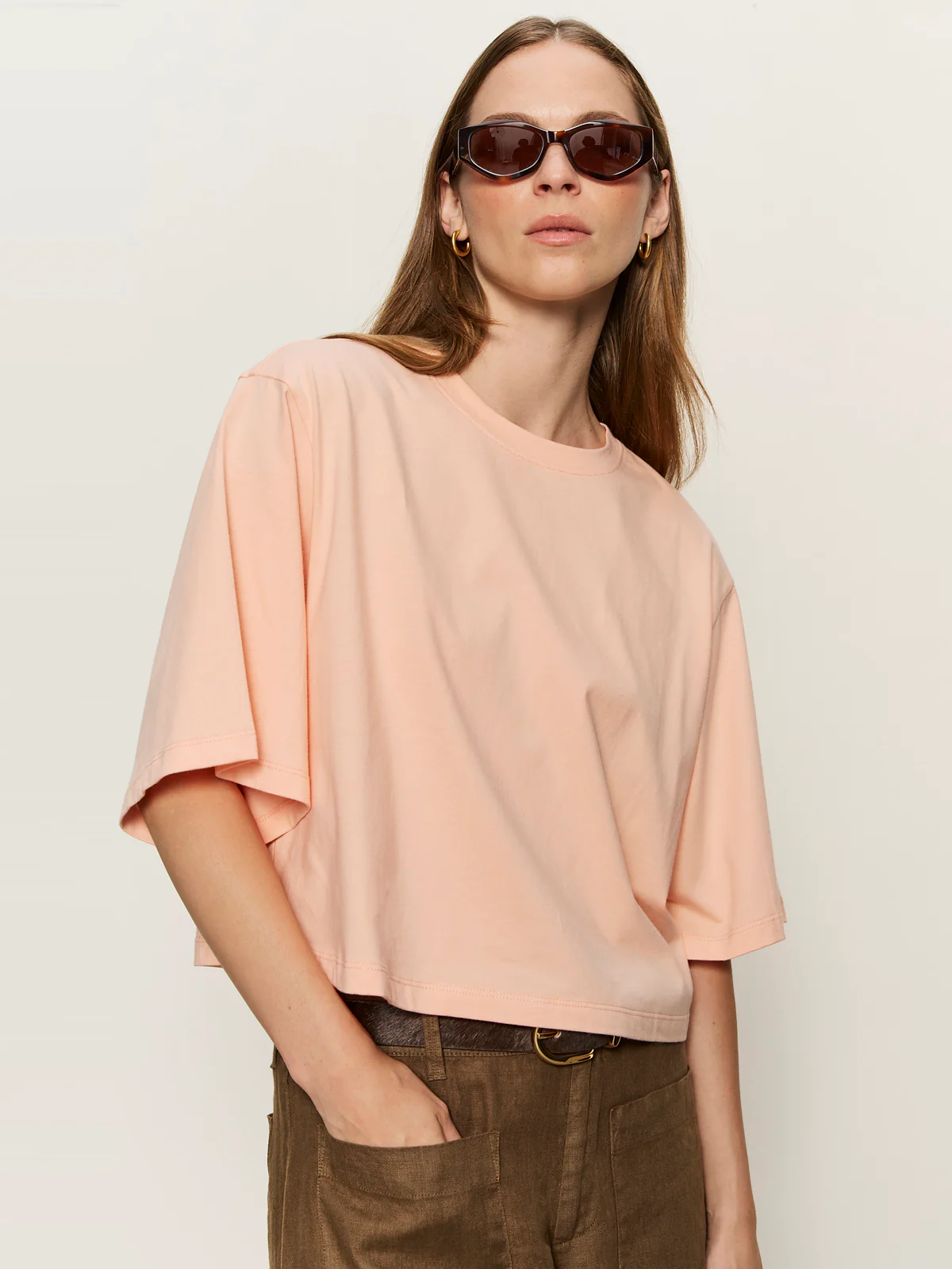 Belle Tee Washed Salmon - Image 4