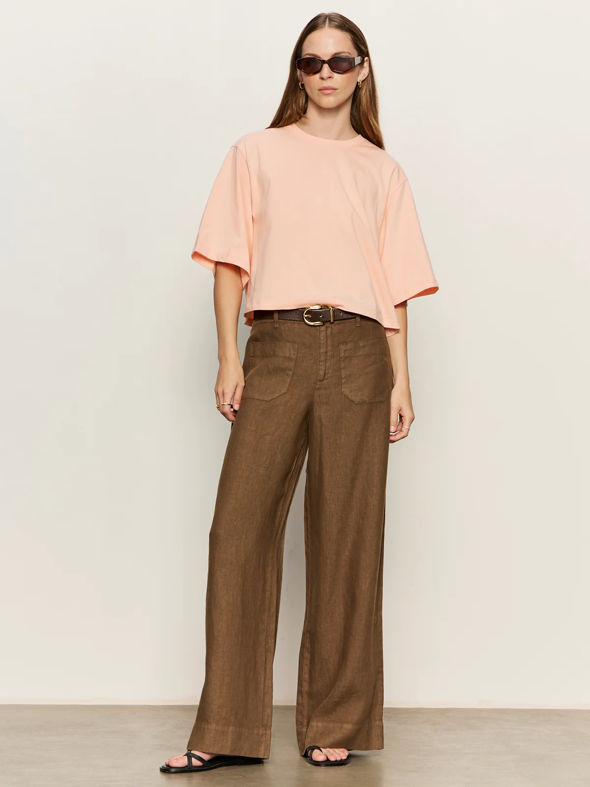Belle Tee Washed Salmon - Image 5
