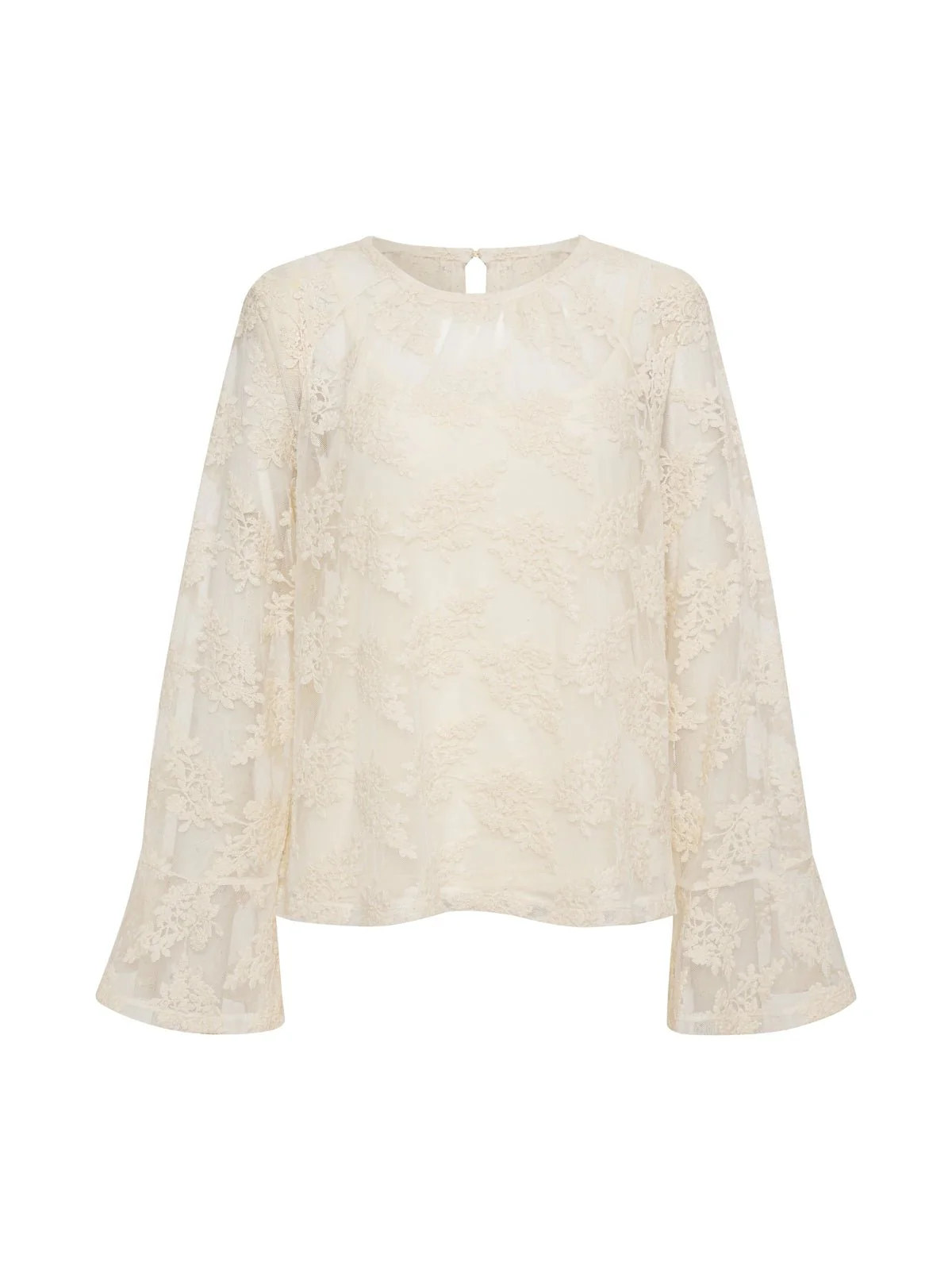 Boho Lace Top Vintage Ivory - Image 6