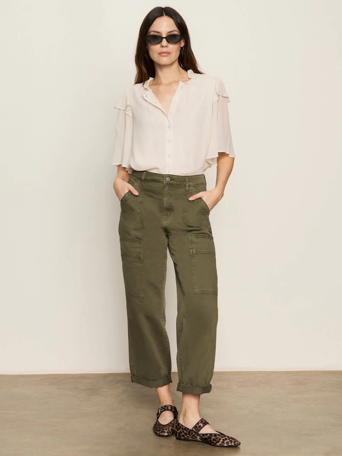 Boyfriend Utility Pant Kalamata - Image 7