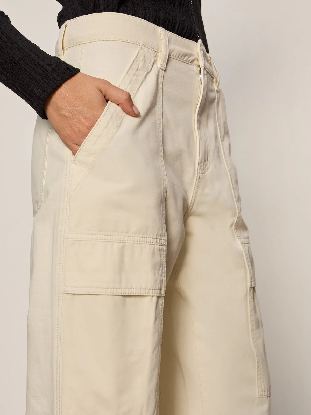Boyfriend Utility Pant Collagen - Image 5