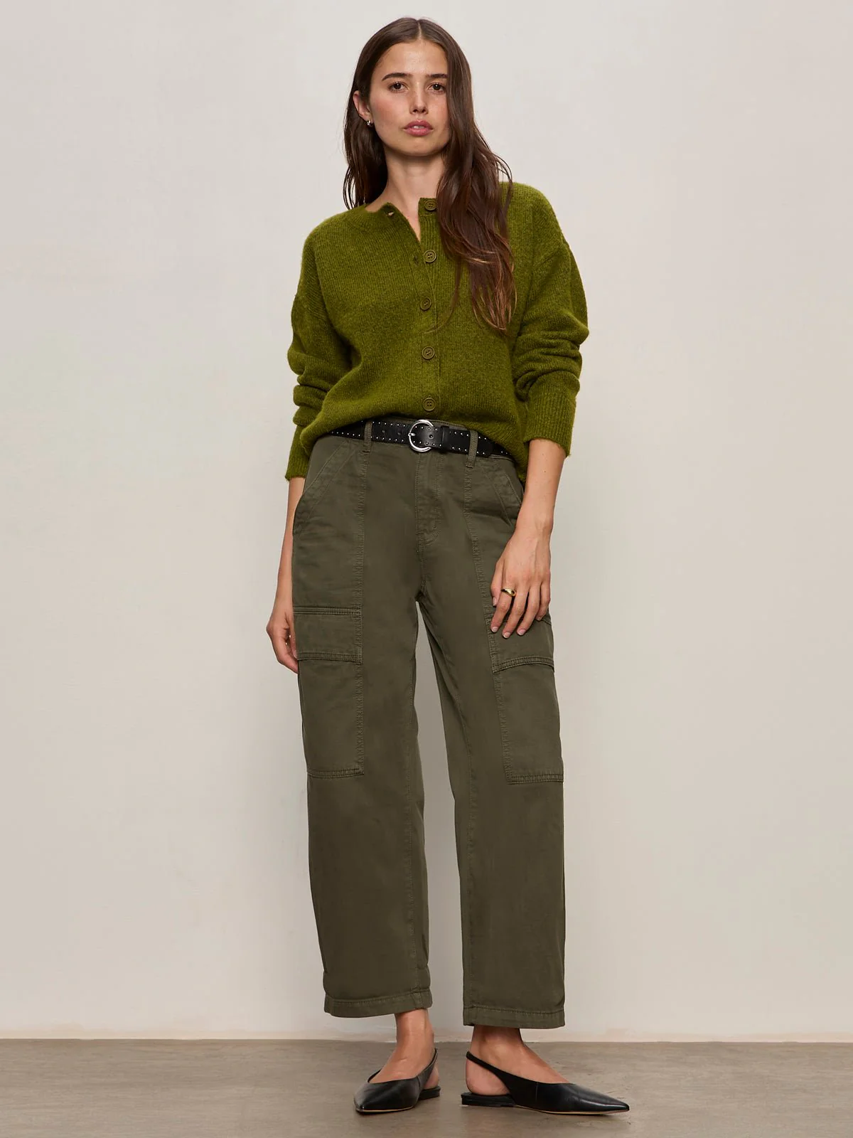 Boyfriend Utility Pant Kalamata Petite Sizing - Image 5
