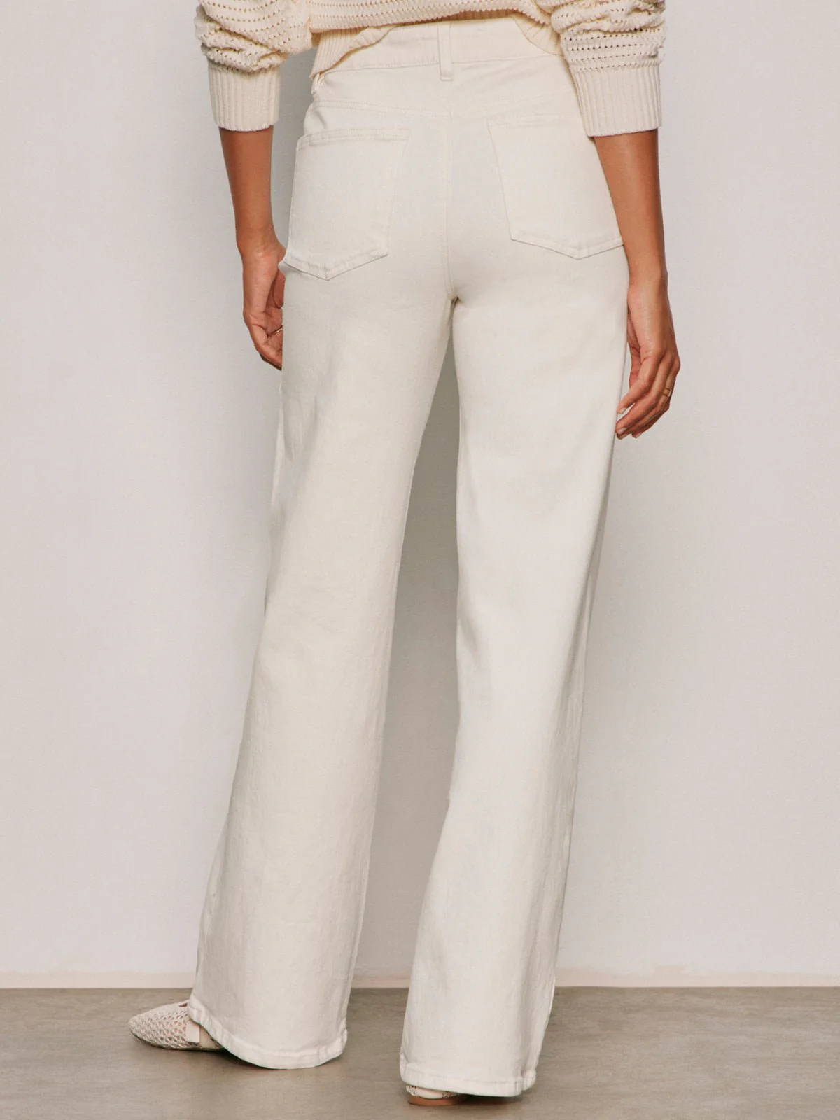 Cadence Relaxed Straight Jean Collagen - Image 4