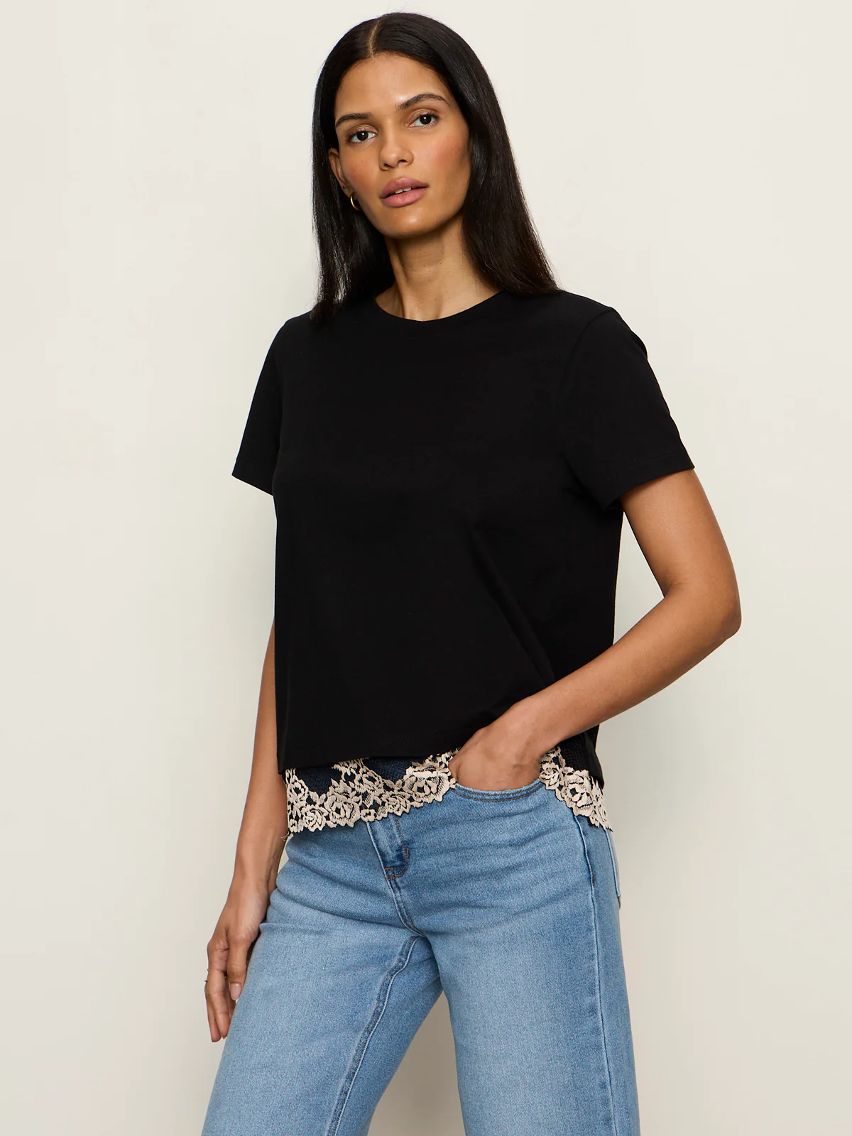 Cami Remix Tee Black - Image 3