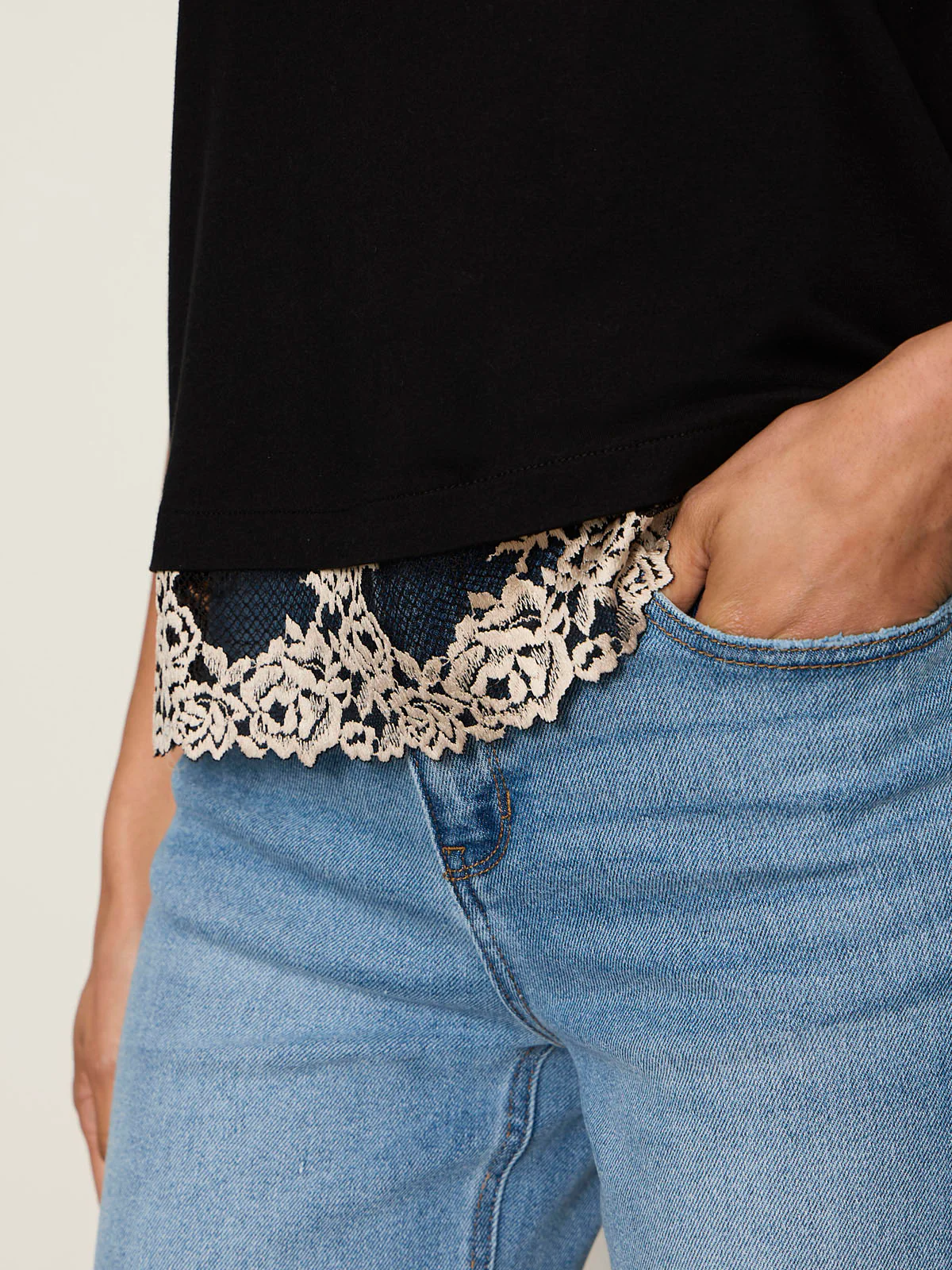 Cami Remix Tee Black - Image 4