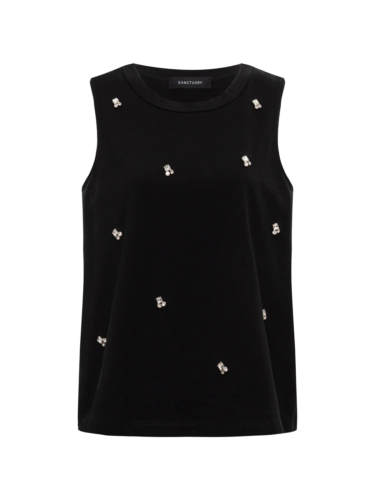 Campari Embellished Tank Black - Image 6