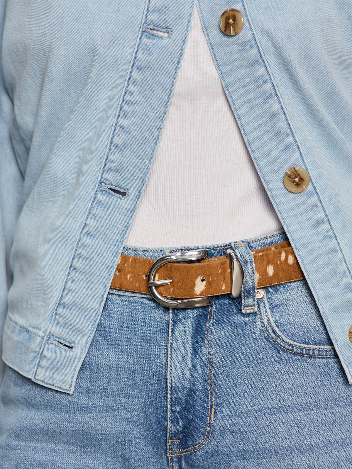 Charlotte Denim Jacket Whisper - Image 6