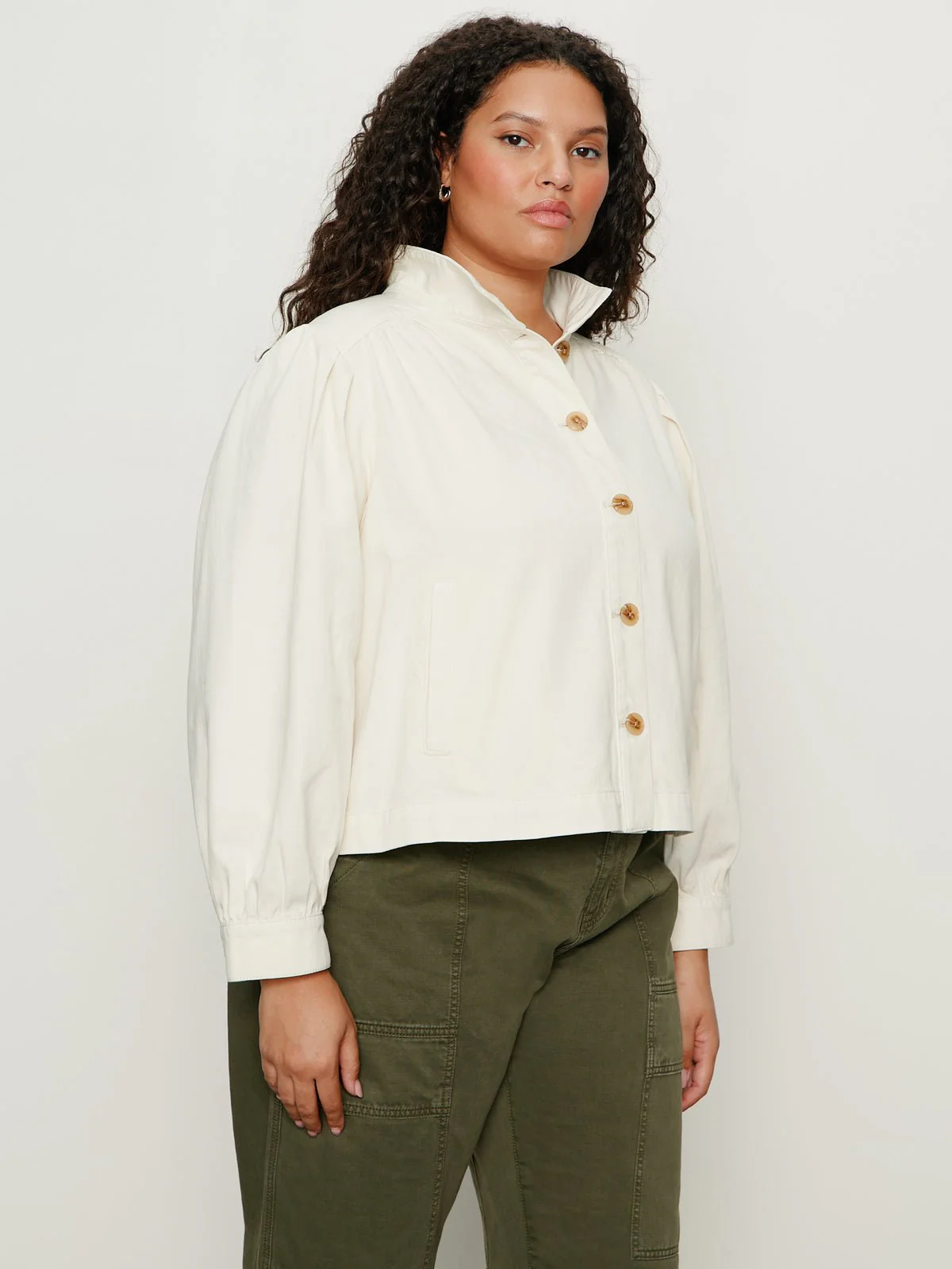 Charlotte Twill Jacket Collagen Extended Sizing - Image 4