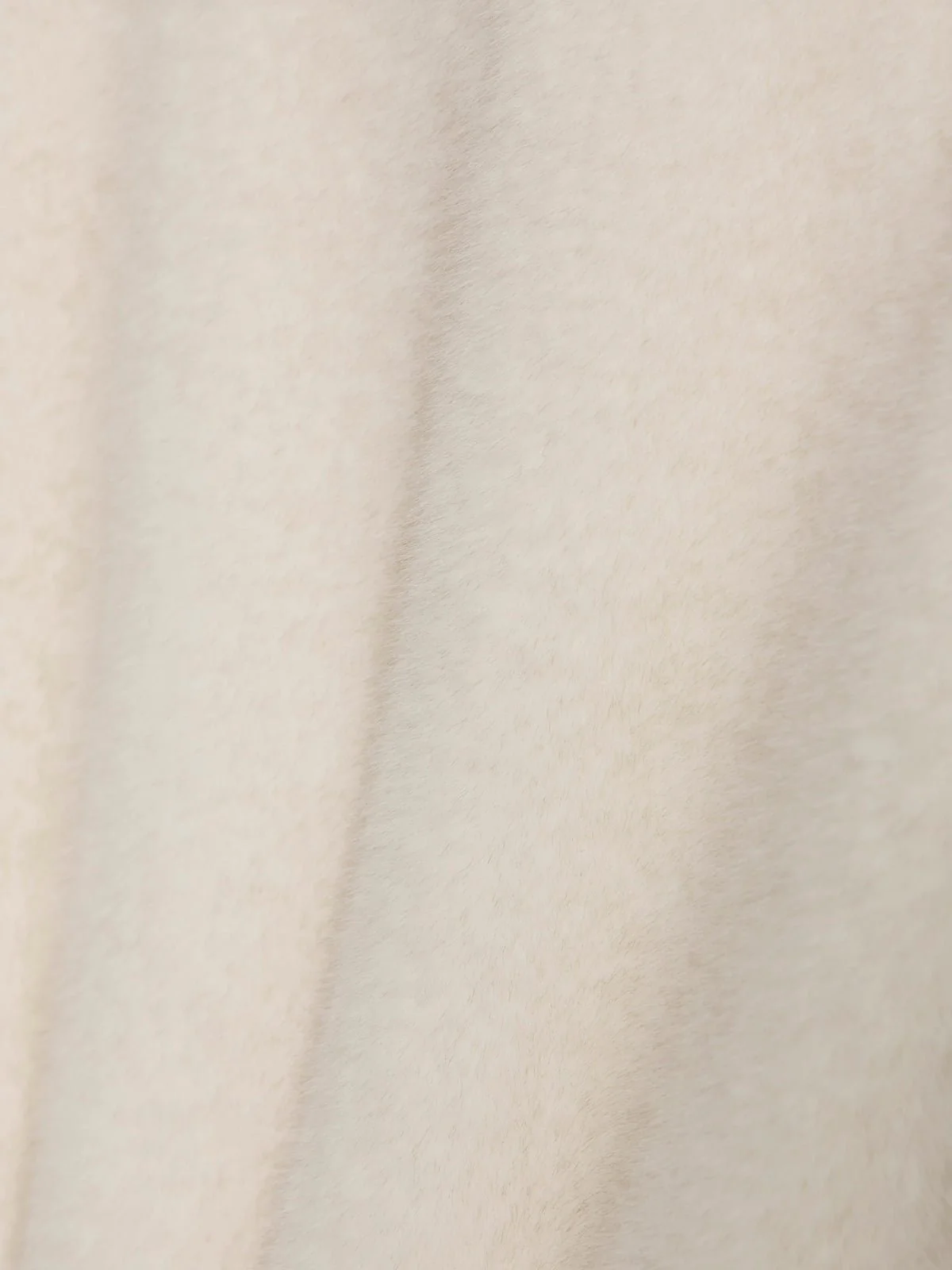 Coco Fur Jacket Almond Cream - Image 6