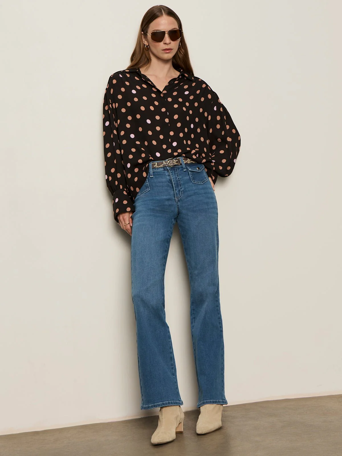 Colette Silk Shirt Popspot - Image 6