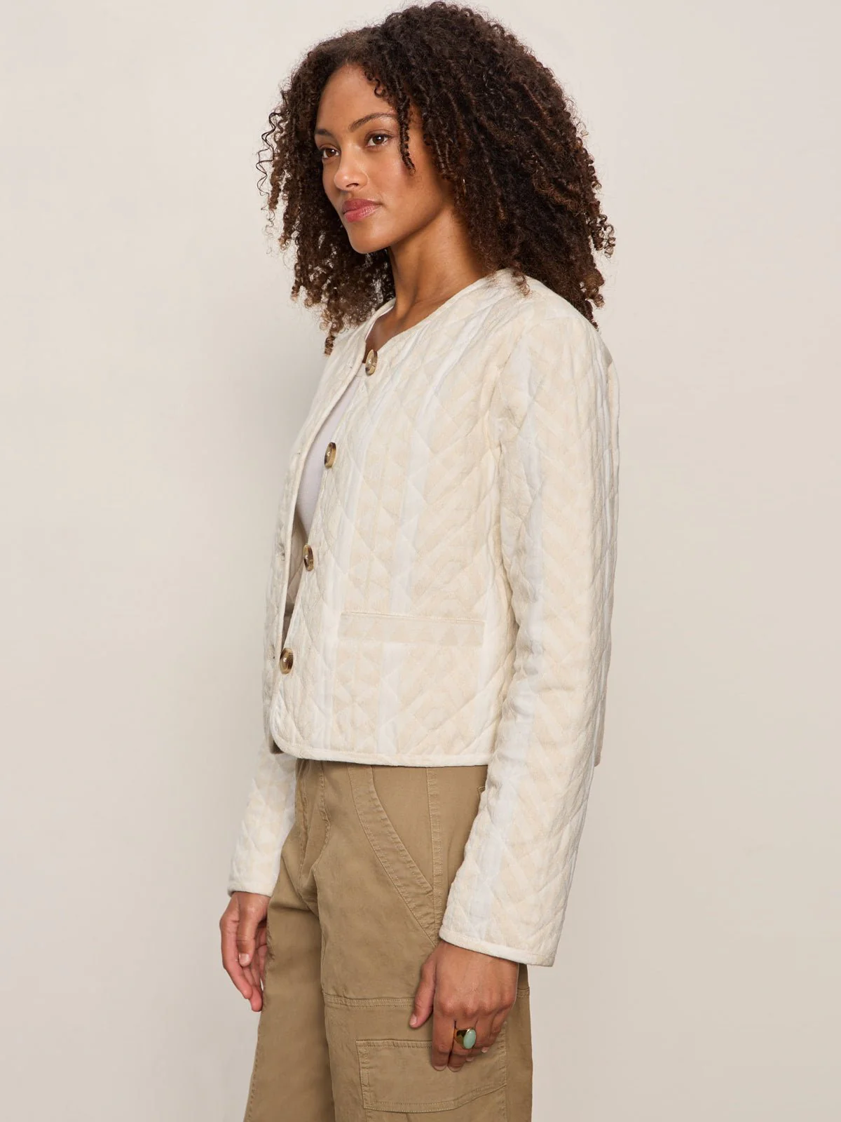 Crafted Coco Jacket Collagen Stripe - Image 2