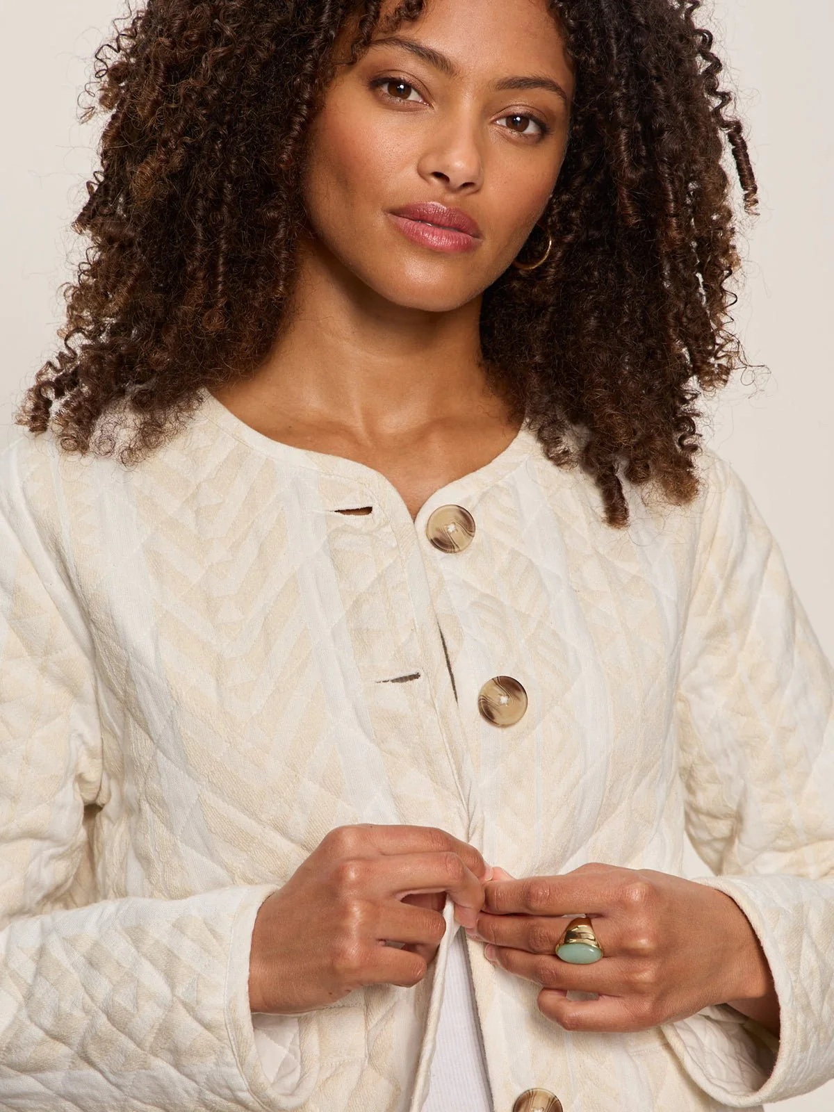 Crafted Coco Jacket Collagen Stripe - Image 4
