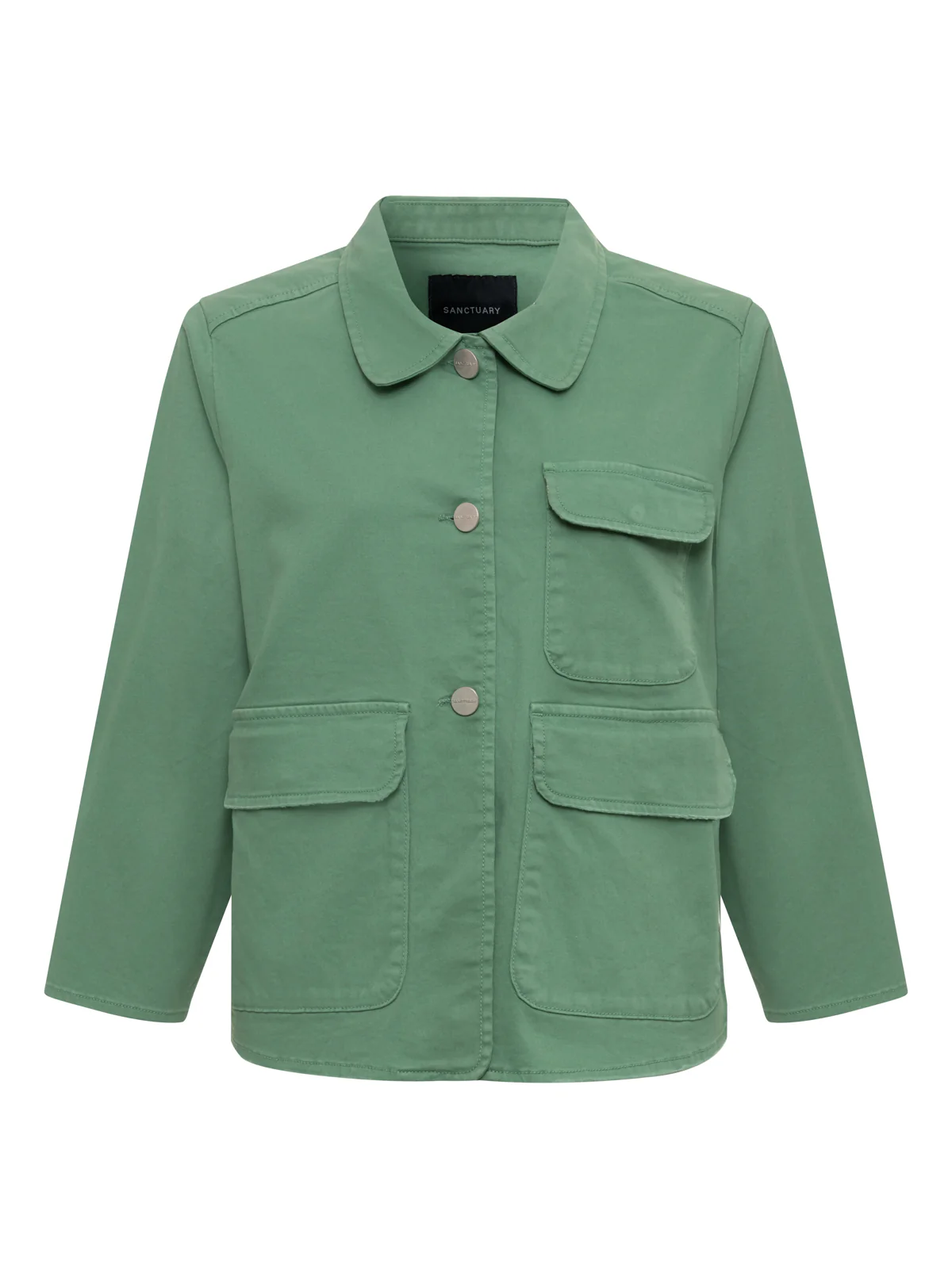 Crop Chore Jacket Green Juice - Image 6