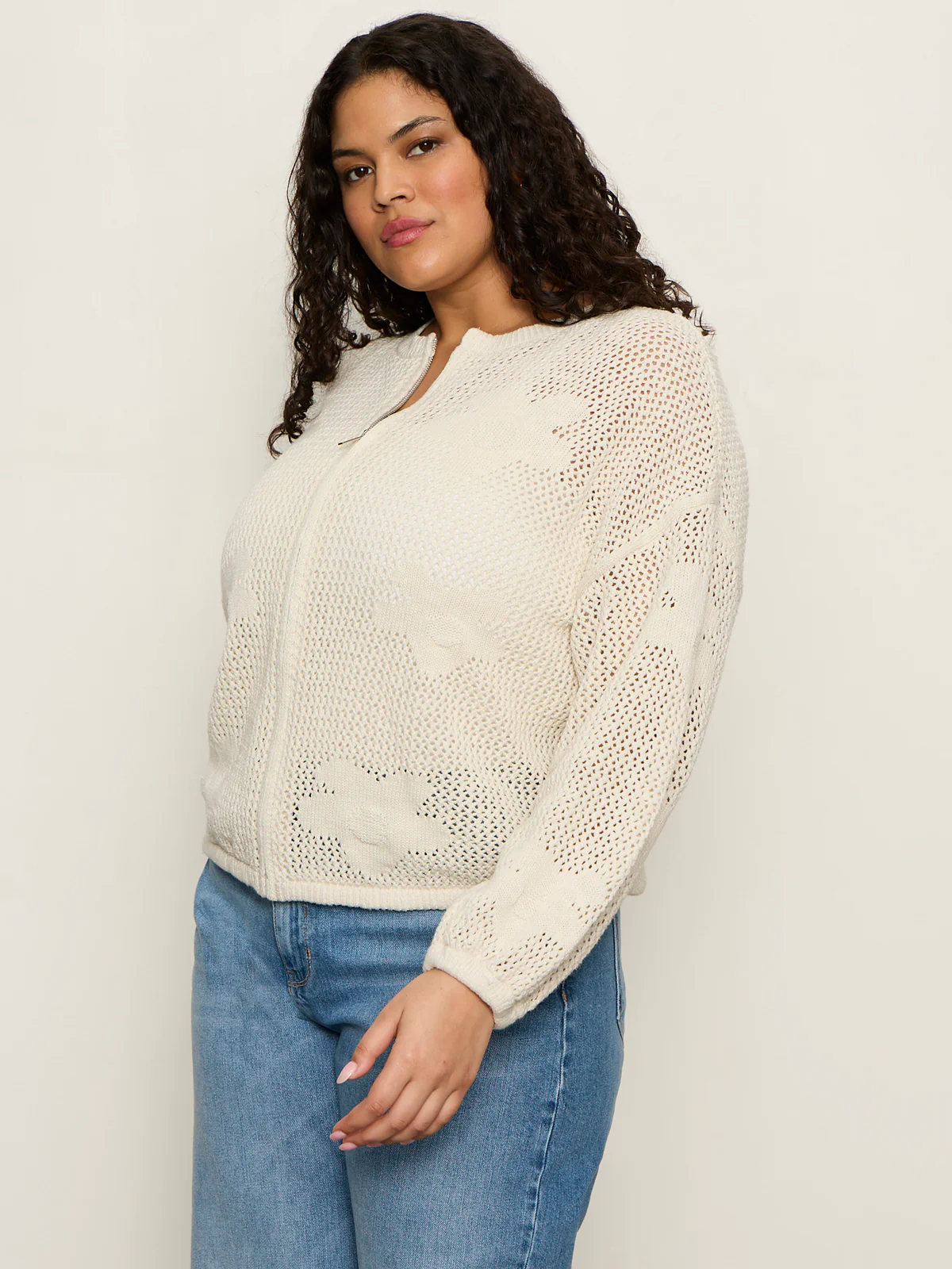 Daily Escape Flower Pop Bomber Collagen Extended Sizing - Image 3