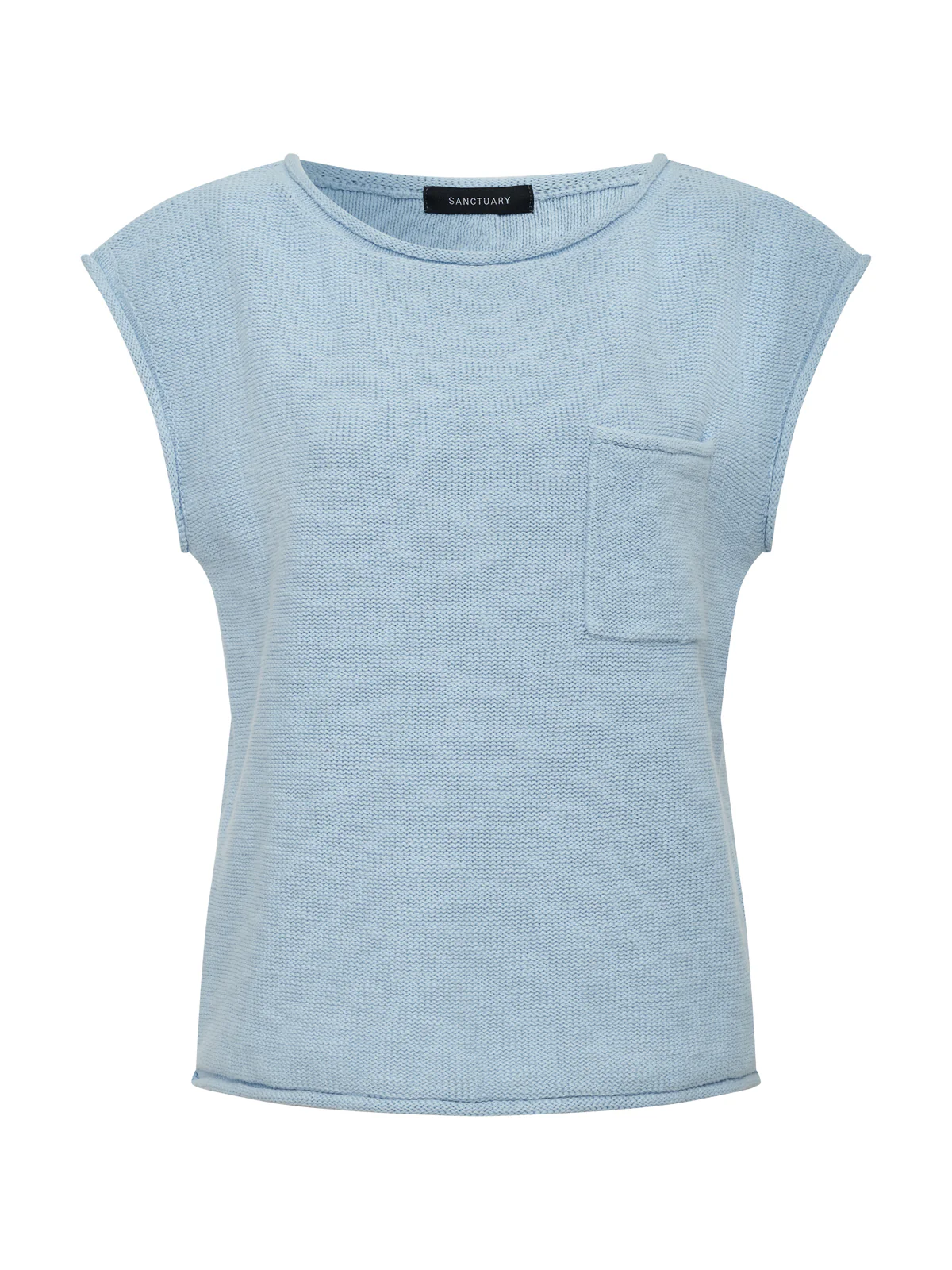 Easy Sweater Tee Blue Aura - Image 6