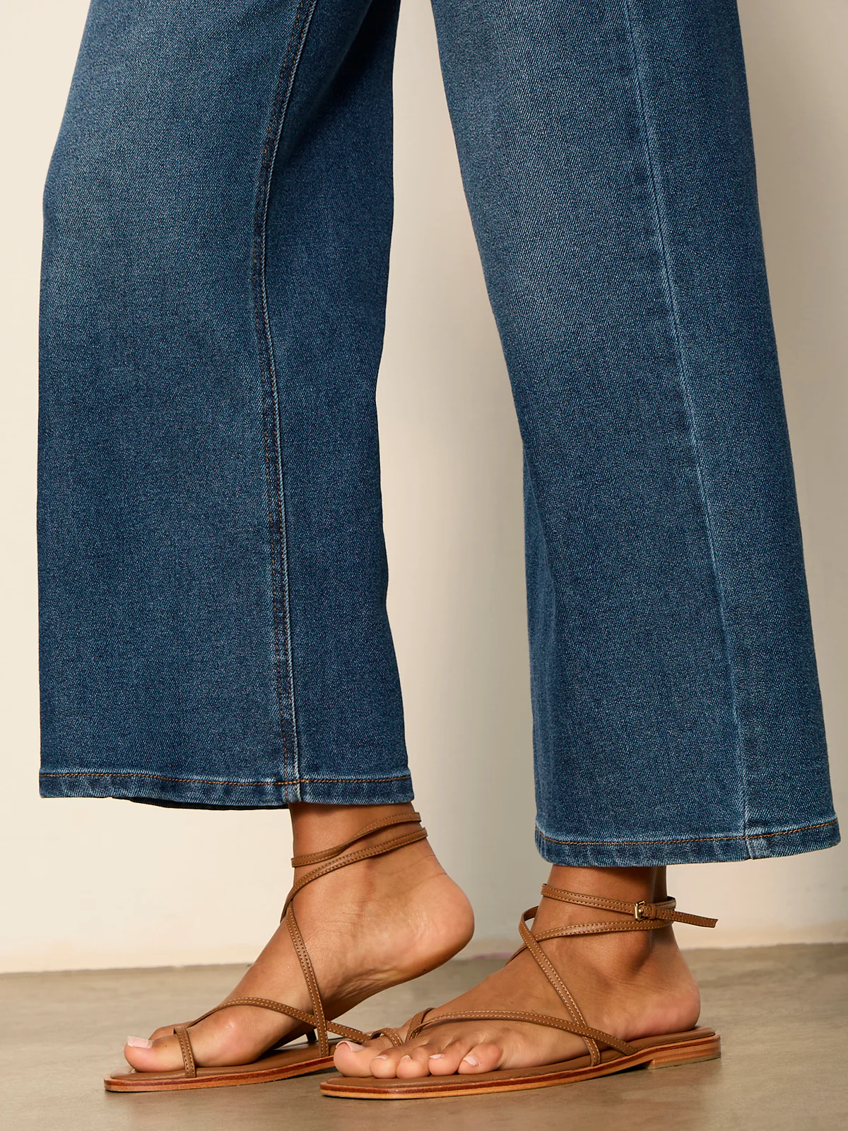 Ekara Crop Jean Dark Wash - Image 6
