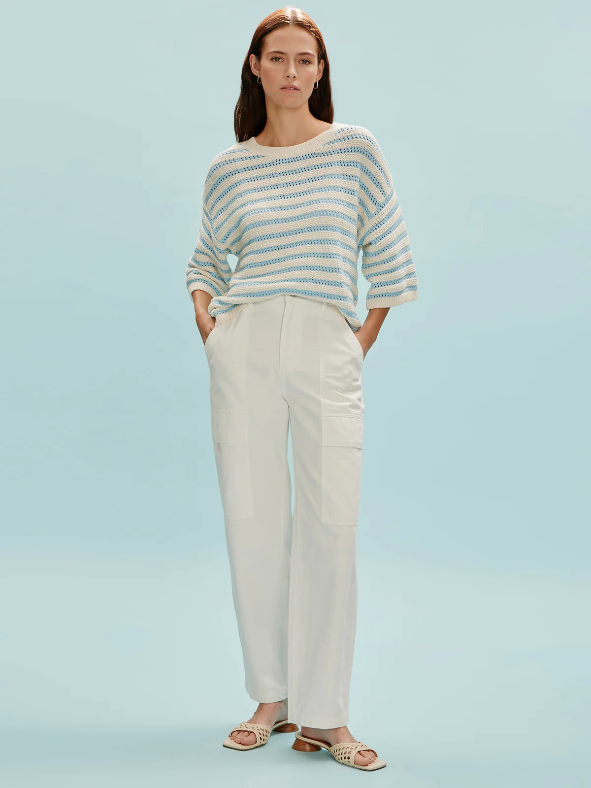 Elle Sweater Tee Blue Aura/Collagen - Image 5