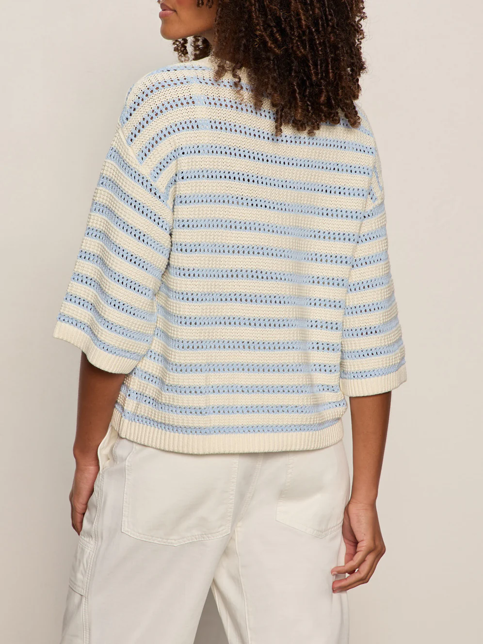 Elle Sweater Tee Blue Aura/Collagen Petite Sizing - Image 2