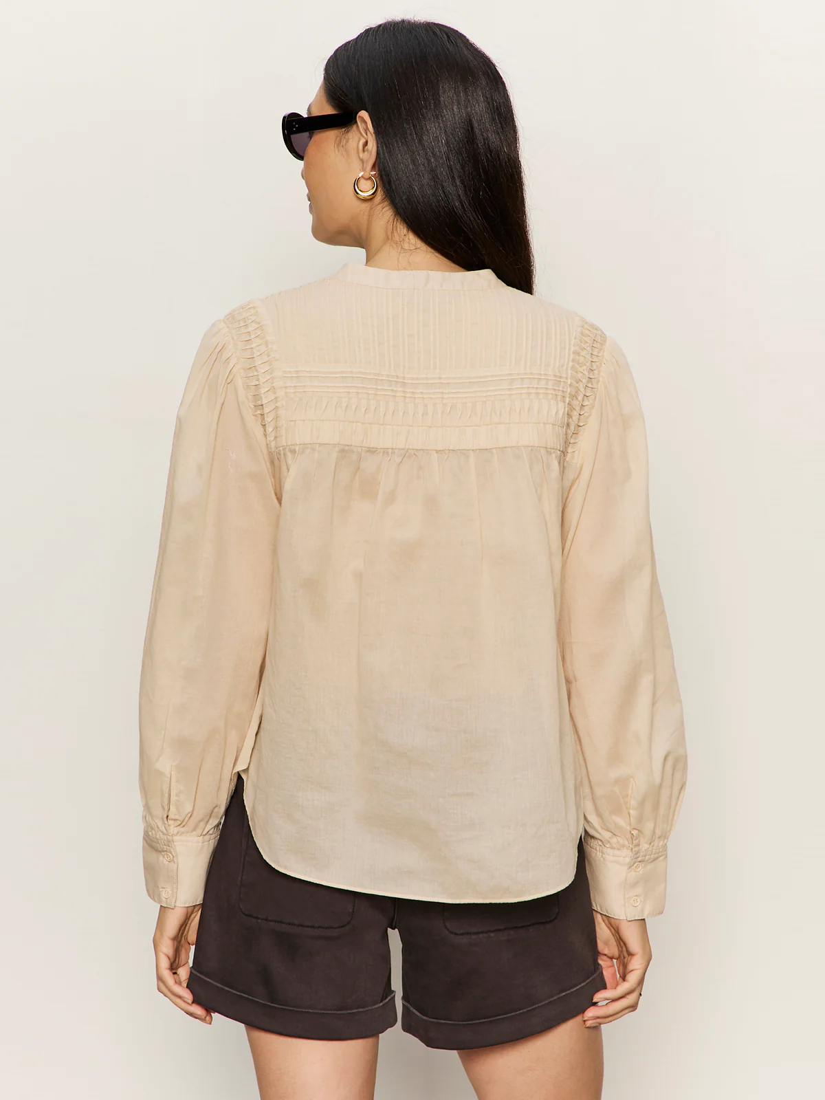 Giving The Most Pintuck Shirt Rich Collagen - Image 2