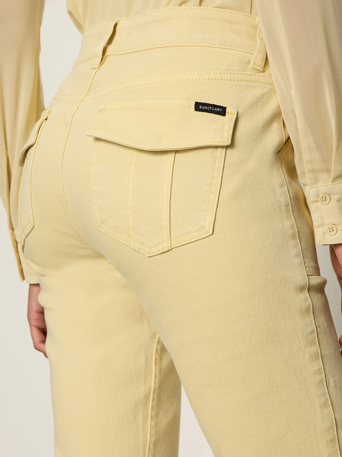 Hayden Bootcut Jean Buttercream - Image 5