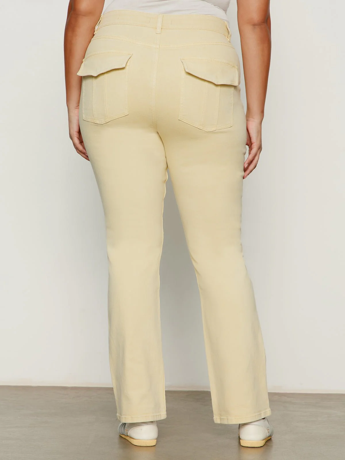 Hayden Bootcut Jean Buttercream Extended Sizing - Image 3