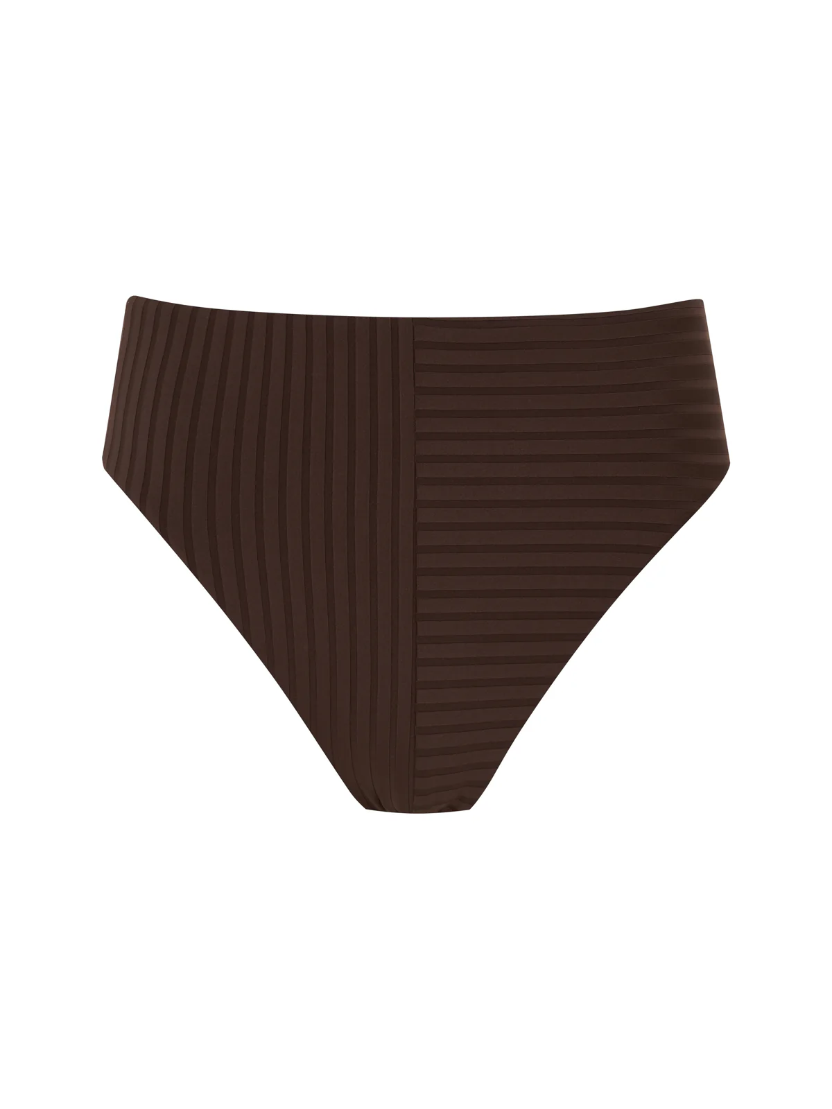 High Leg High Rise Bikini Bottom Espresso - Image 4