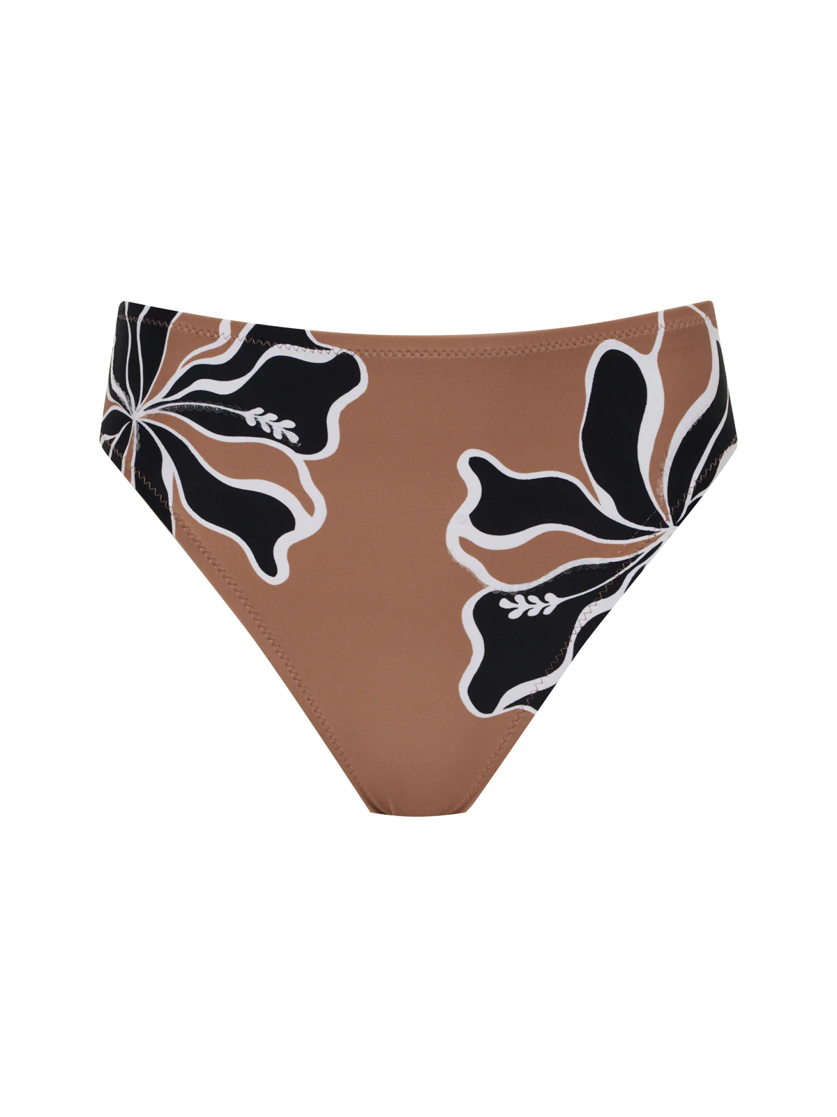 High Leg High Rise Bikini Bottom Toasted Coconut - Image 5