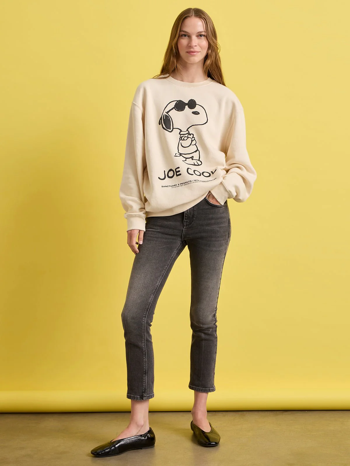 Sanctuary x PEANUTS 75th Anniversary Joe Cool Sweatshirt Collagen - Image 5