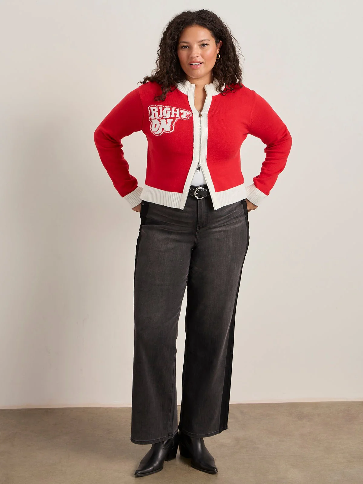 Sanctuary x PEANUTS 75th Anniversary Joe Cool Zip Up Sweater - Image 9