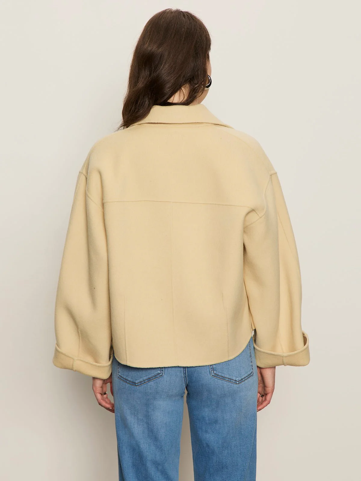 Karlie Wool Jacket Buttercream - Image 4