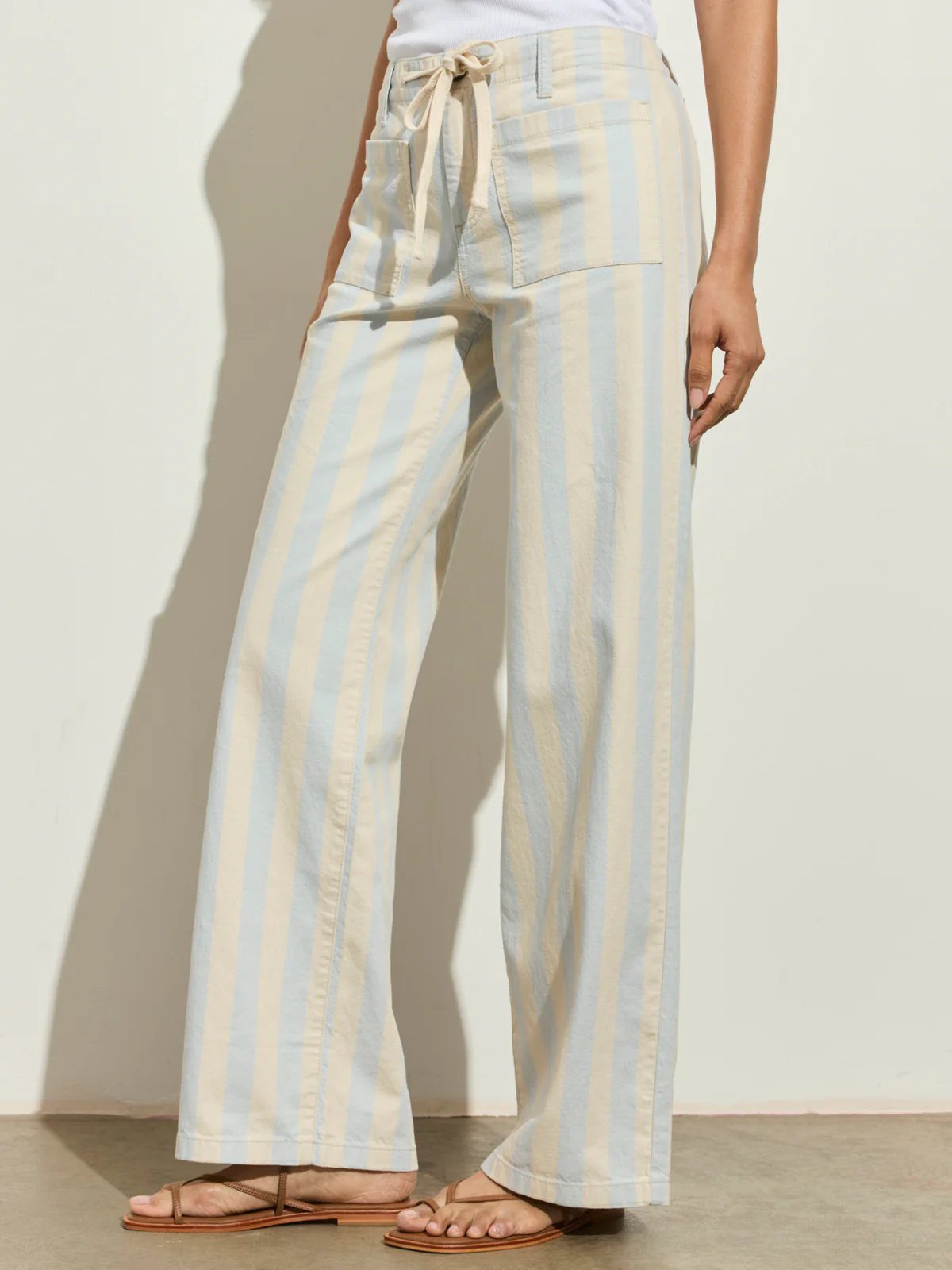 Cafe Pant Blue Aura/Summer Sand - Image 4