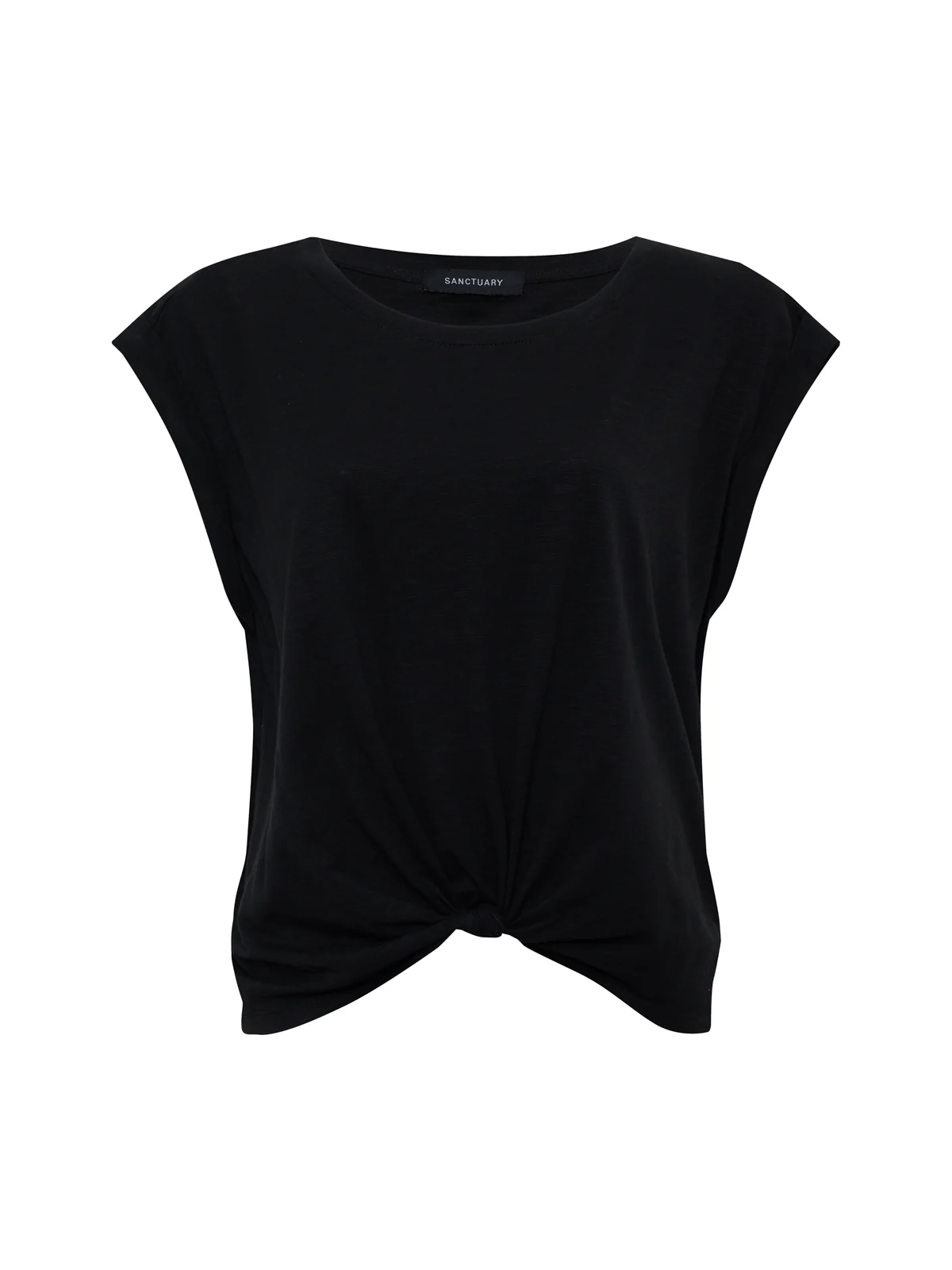 Knotted Muscle Tee Black - Image 6