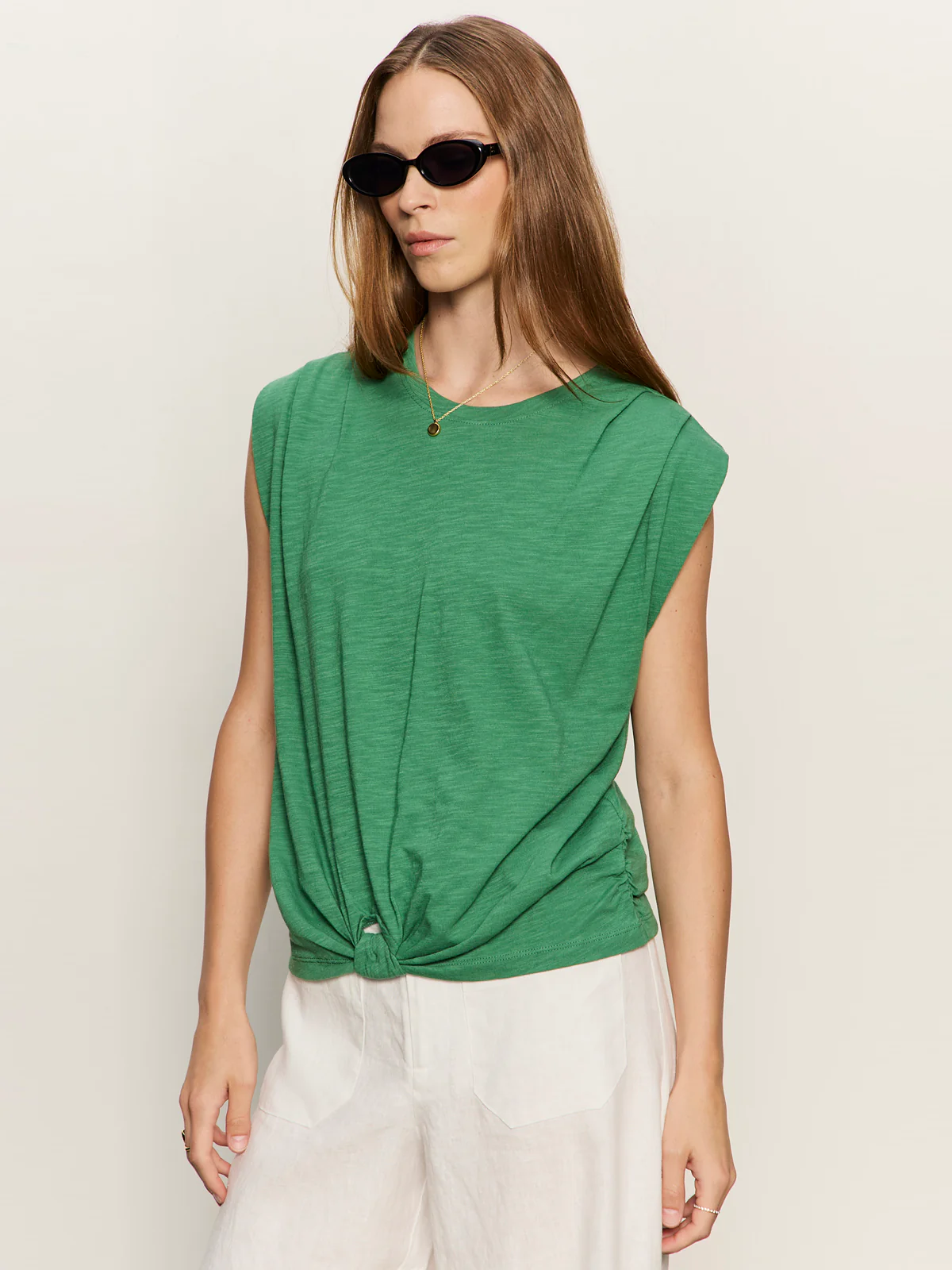Knotted Muscle Tee Green Juice - Image 3