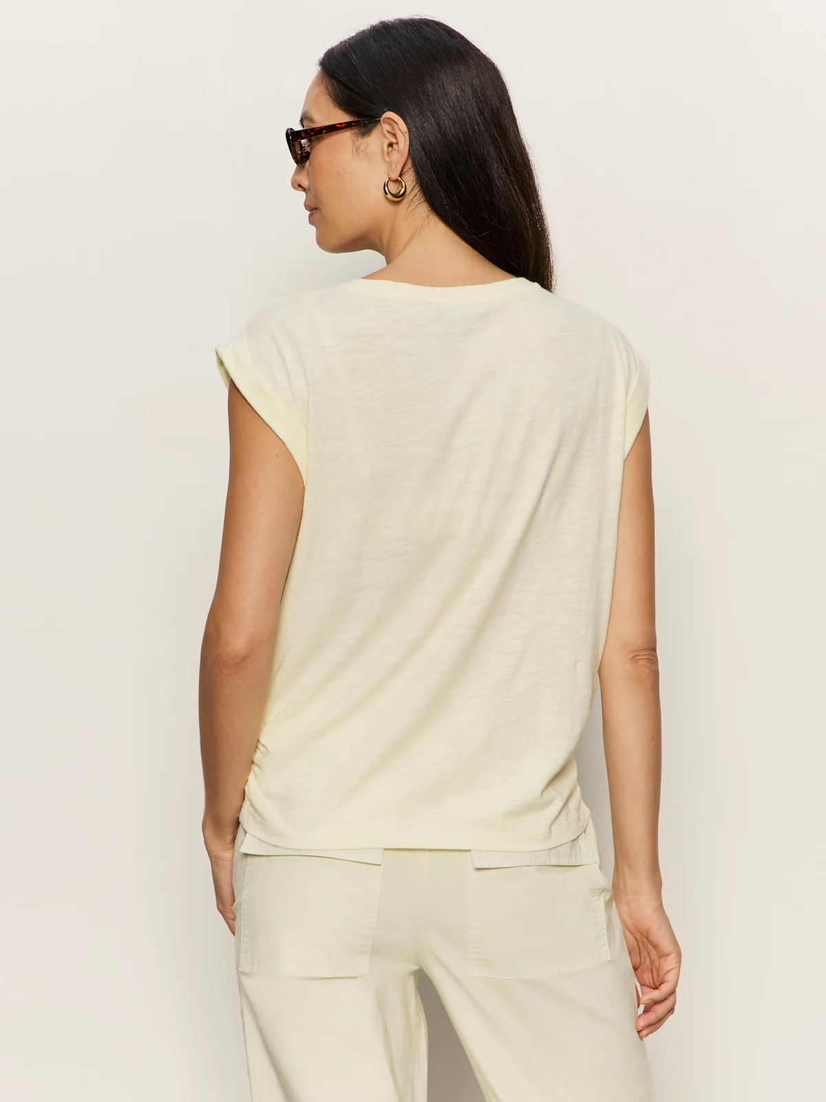 Knotted Muscle Tee Lemon Drop - Image 2