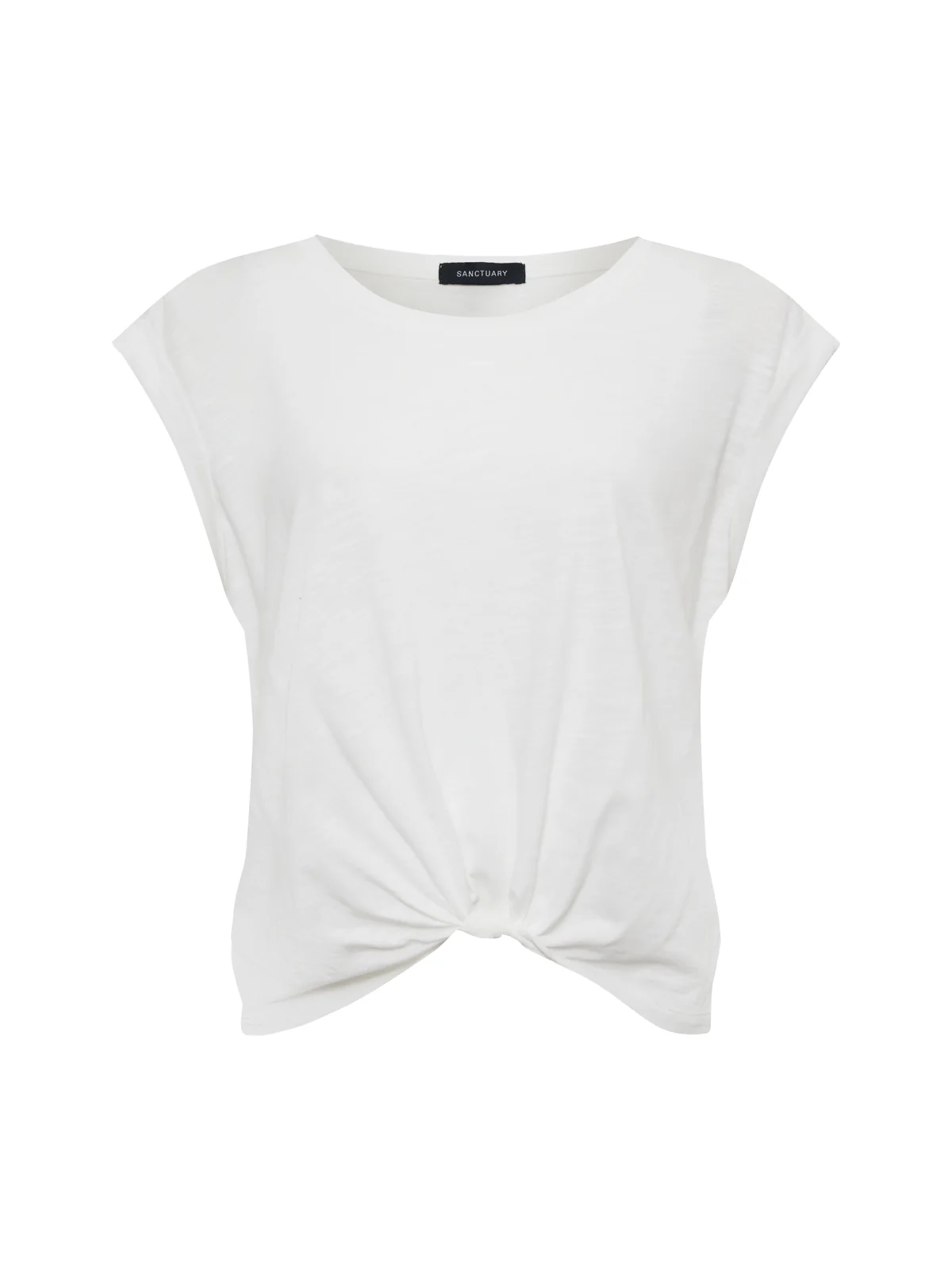 Knotted Muscle Tee White - Image 7