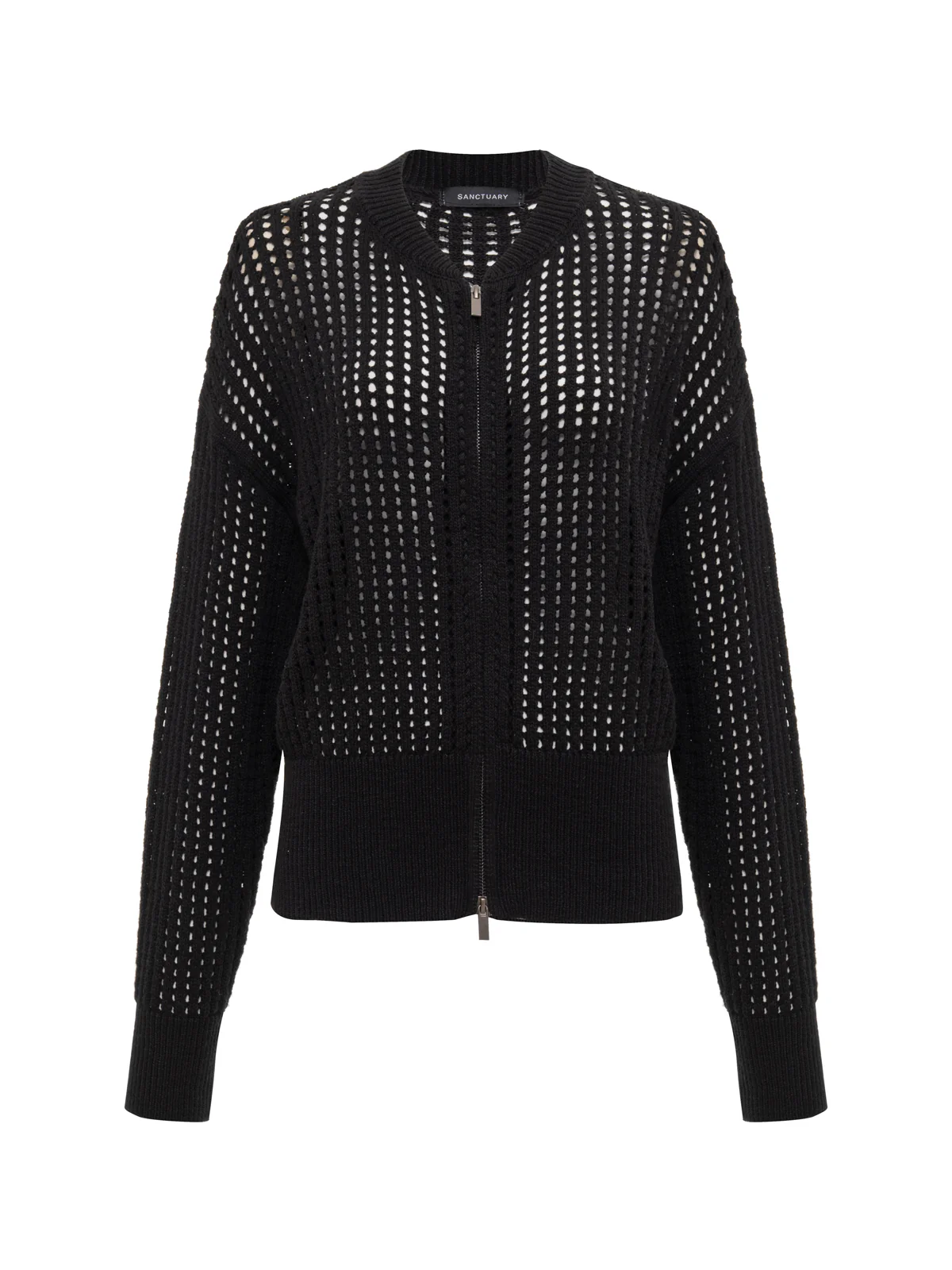 Laguna Openwork Bomber Black - Image 11