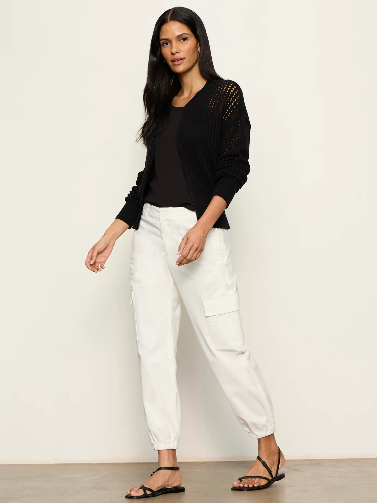 Laguna Openwork Bomber Black - Image 5