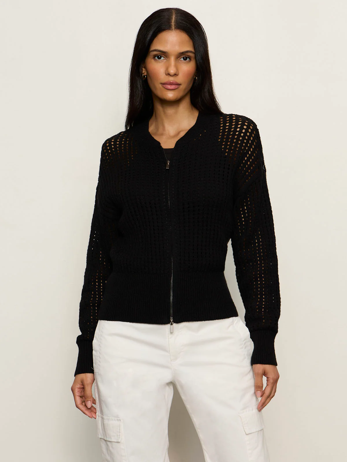 Laguna Openwork Bomber Black - Image 7