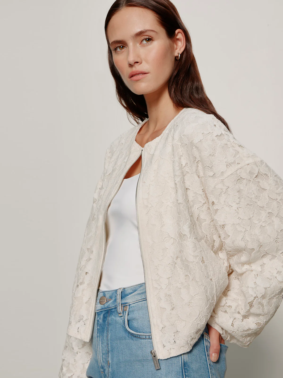 Leila Lace Jacket Collagen - Image 5